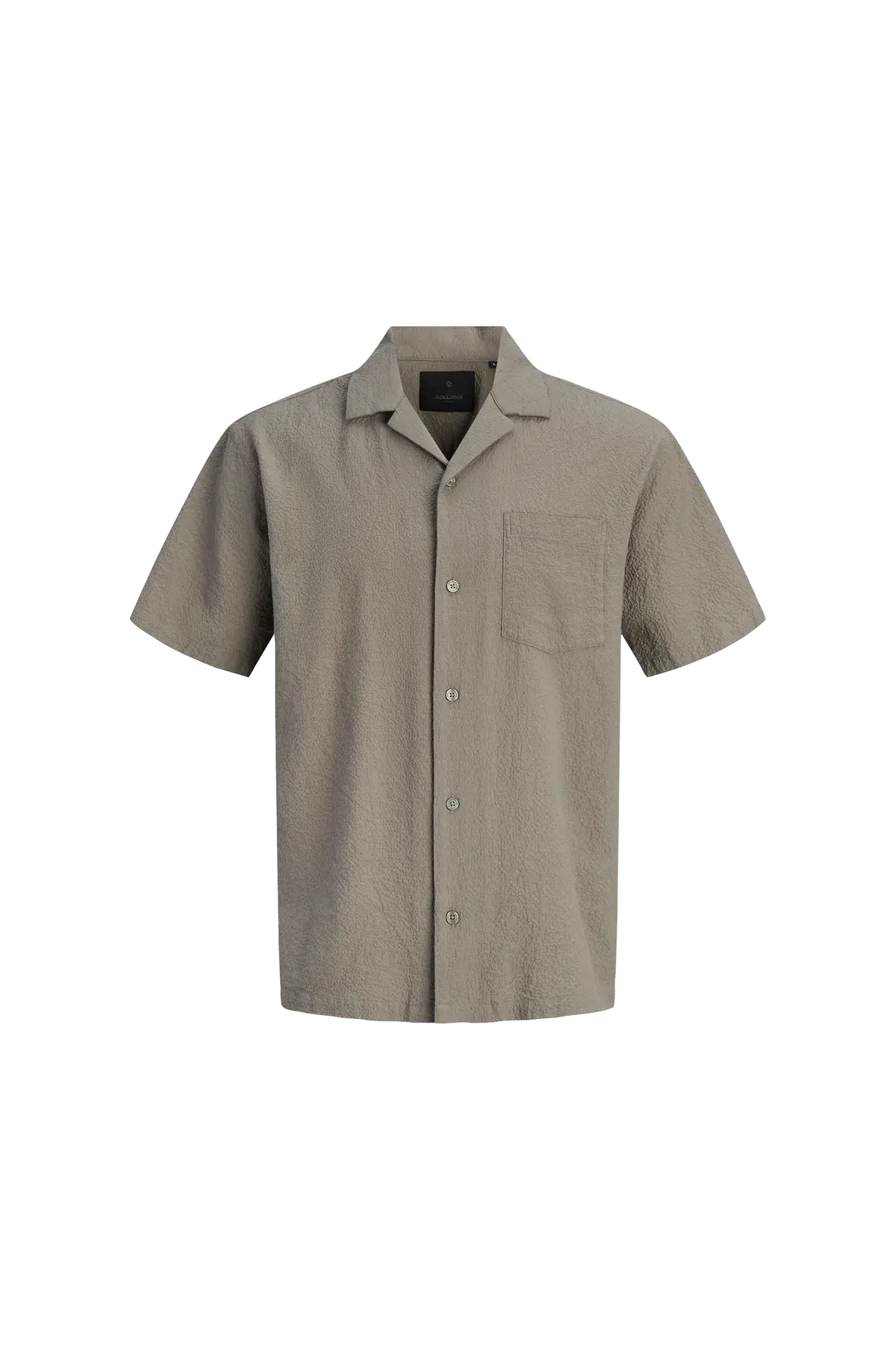 Skjorte jprBlashawn Seersucker S/S SN Smokey olive