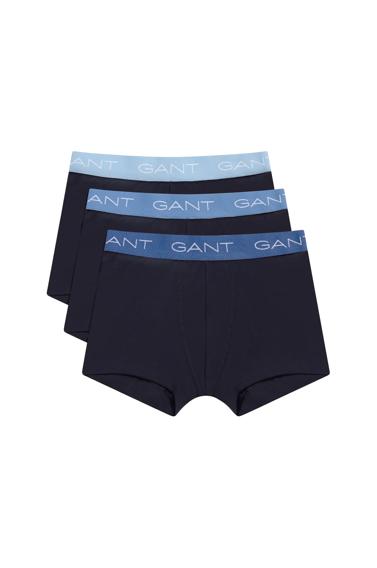 Boksershorts Contrast Waistband Boxer Briefs 3-pakning Evening blue