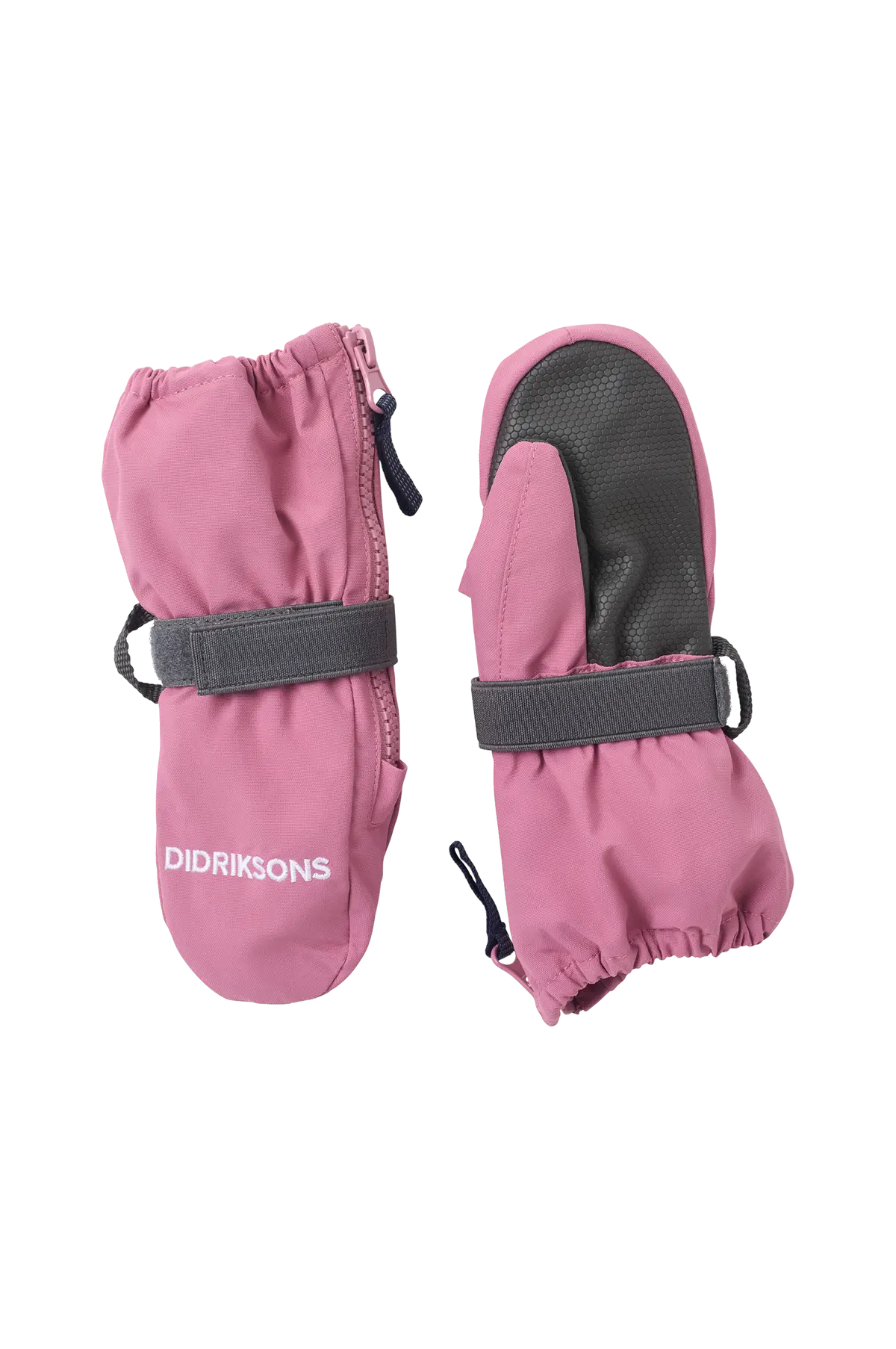 Vintervotter Biggles Kids' Zip Mittens Heather pink