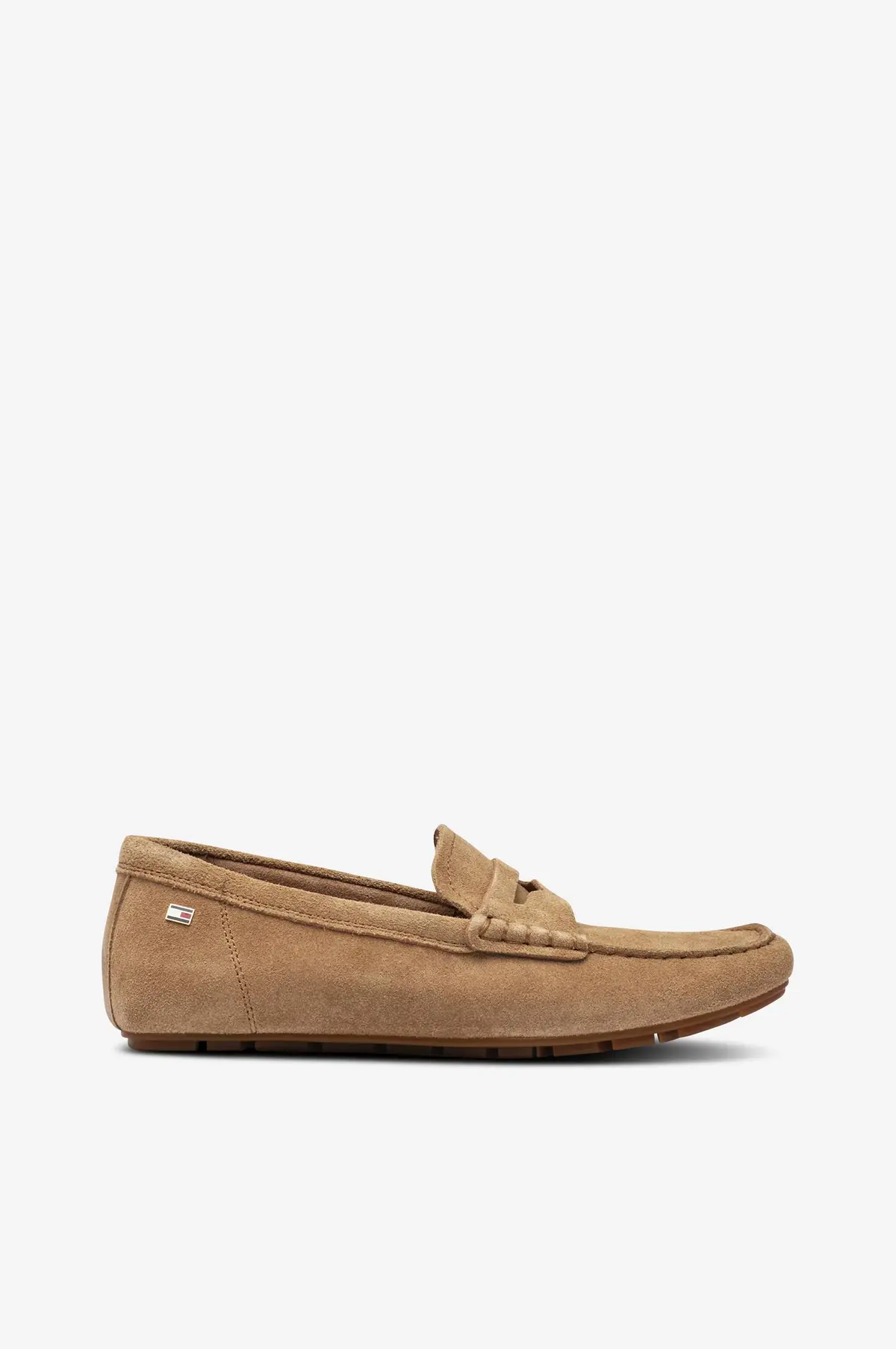 Loafers Flag Soft Suede Driver Loafer Safari canvas