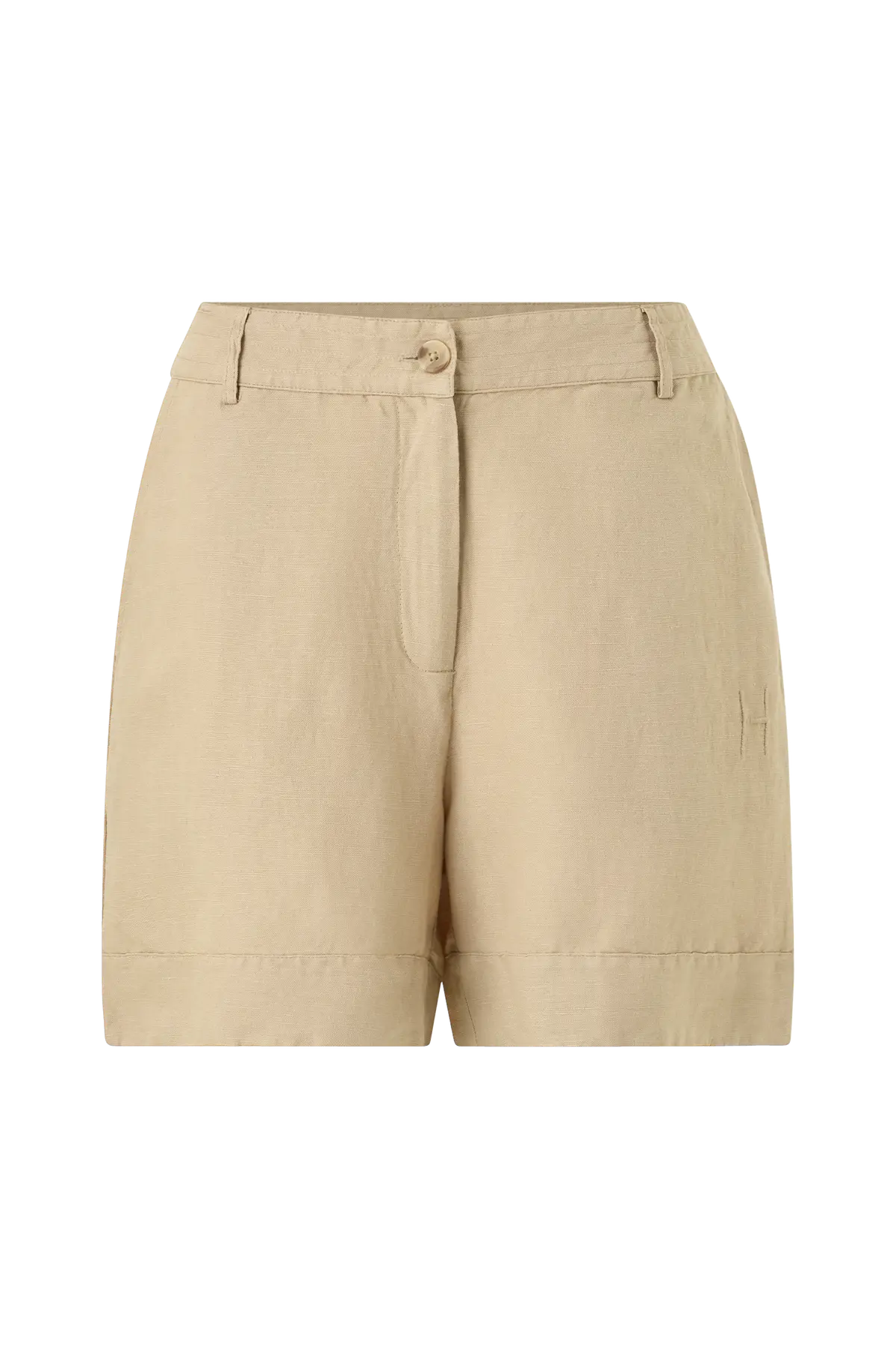 Shorts i lin Emilie 6515 humus