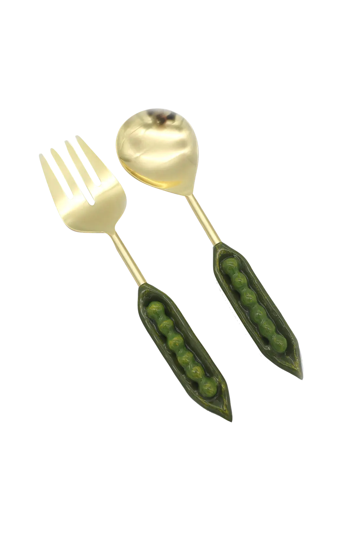 Sett med Peas In The Pod Salatbestikk
