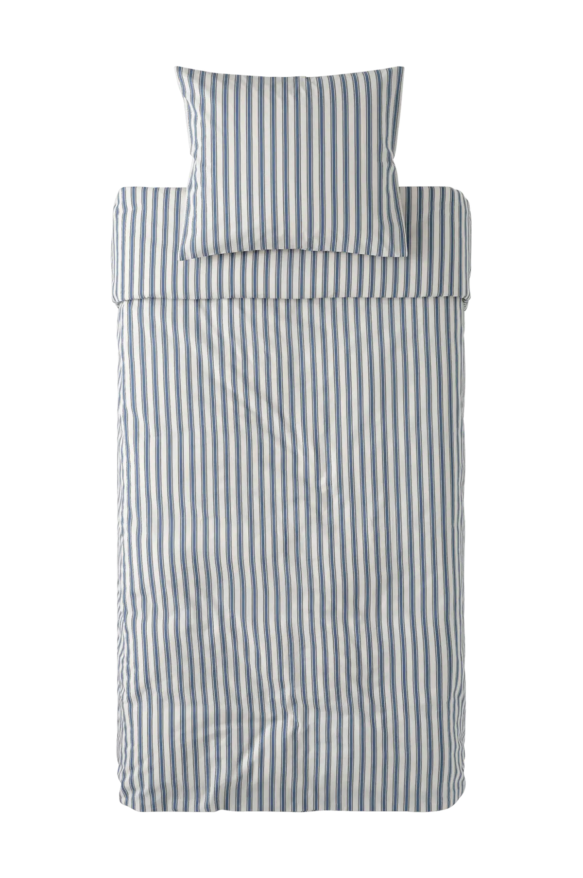 Dynetrekksett Bedset Heaven Stripe i bomull 2 deler
