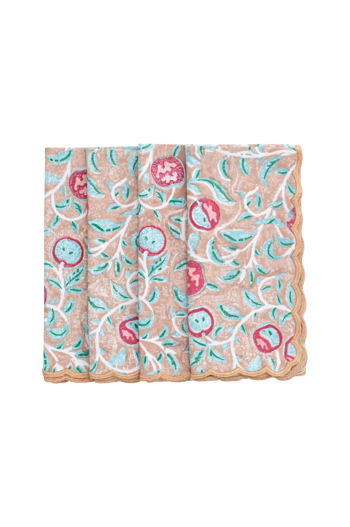 Servietter Scallop Apple Beige