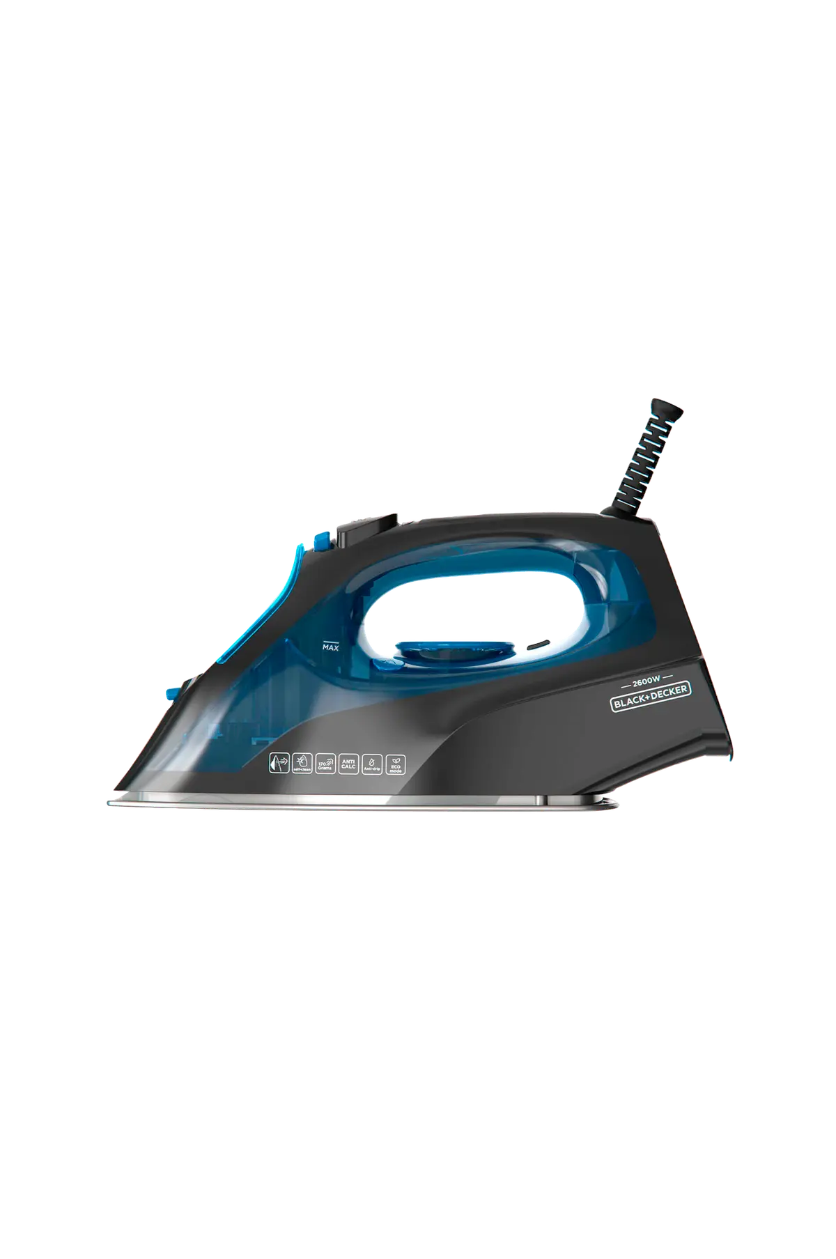 Dampstrykejern 2600W Blå Blå