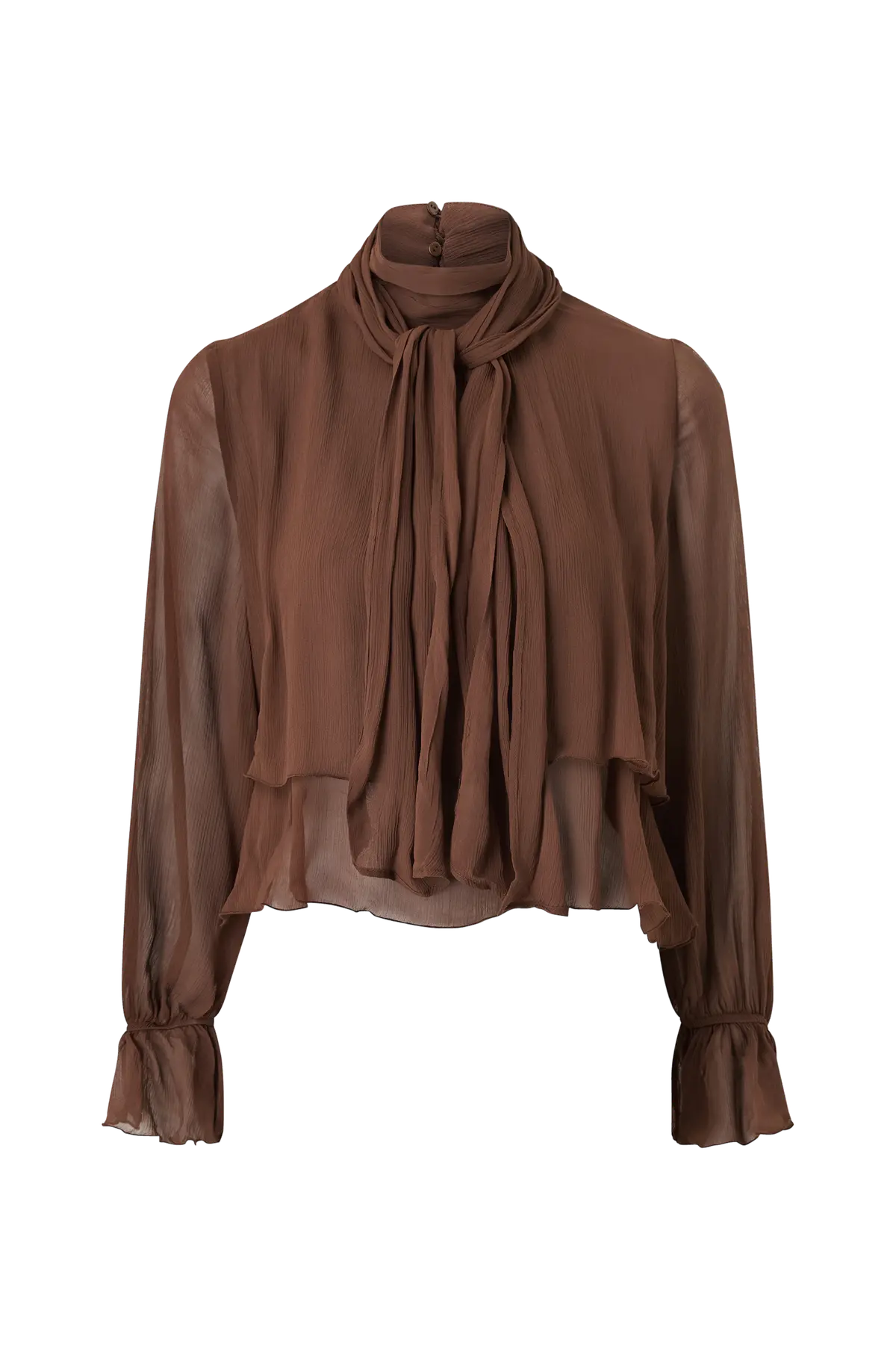 Bluse Choco Dark brown