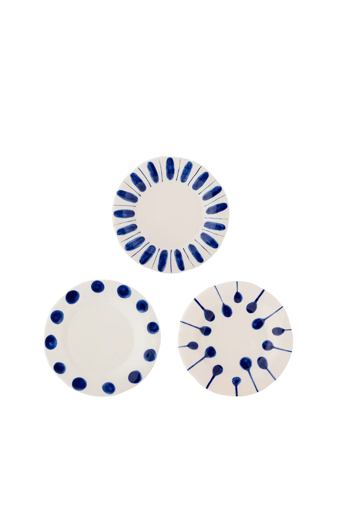 Linora Tallerken, D22xH2,5 cm, sett med 3 stk.