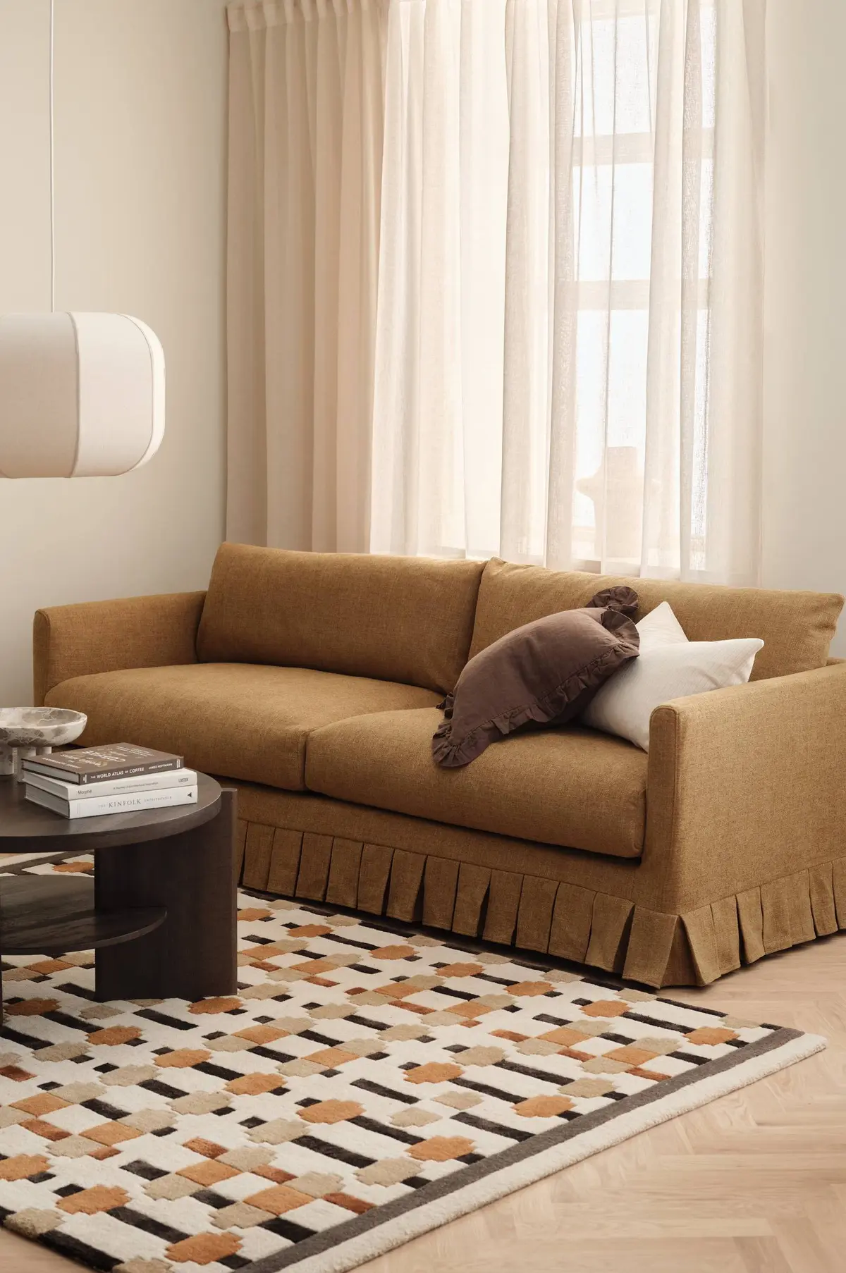 Sofa Classimo 3-seters Kanelbrun