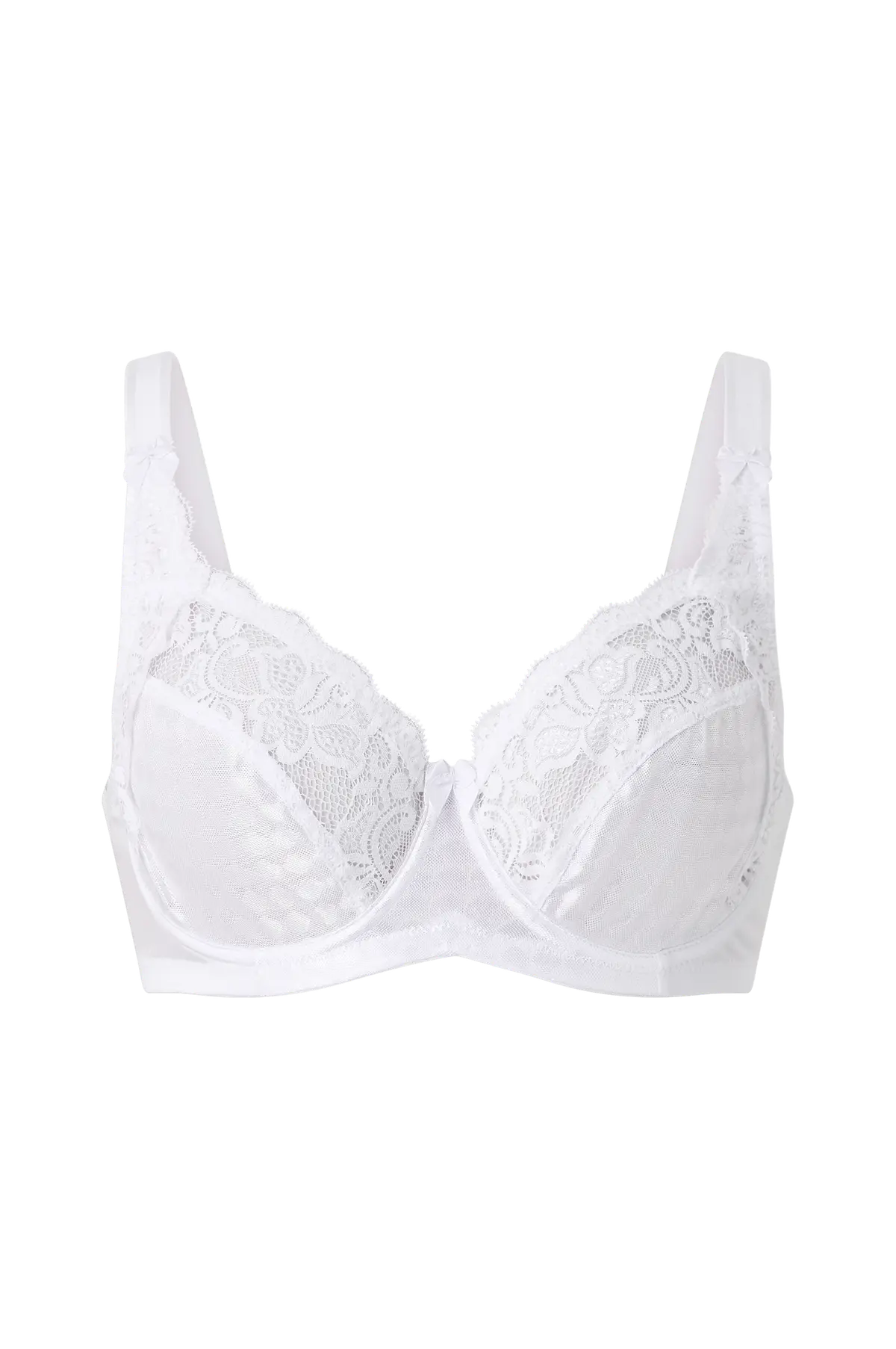 Bh med bøyler Sparkle Bra White