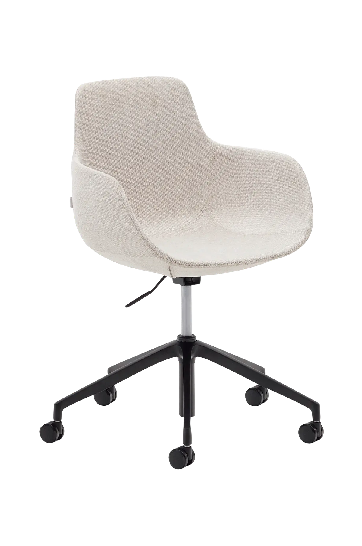 Kontorstol - tissiana 2-pakning Beige, svart