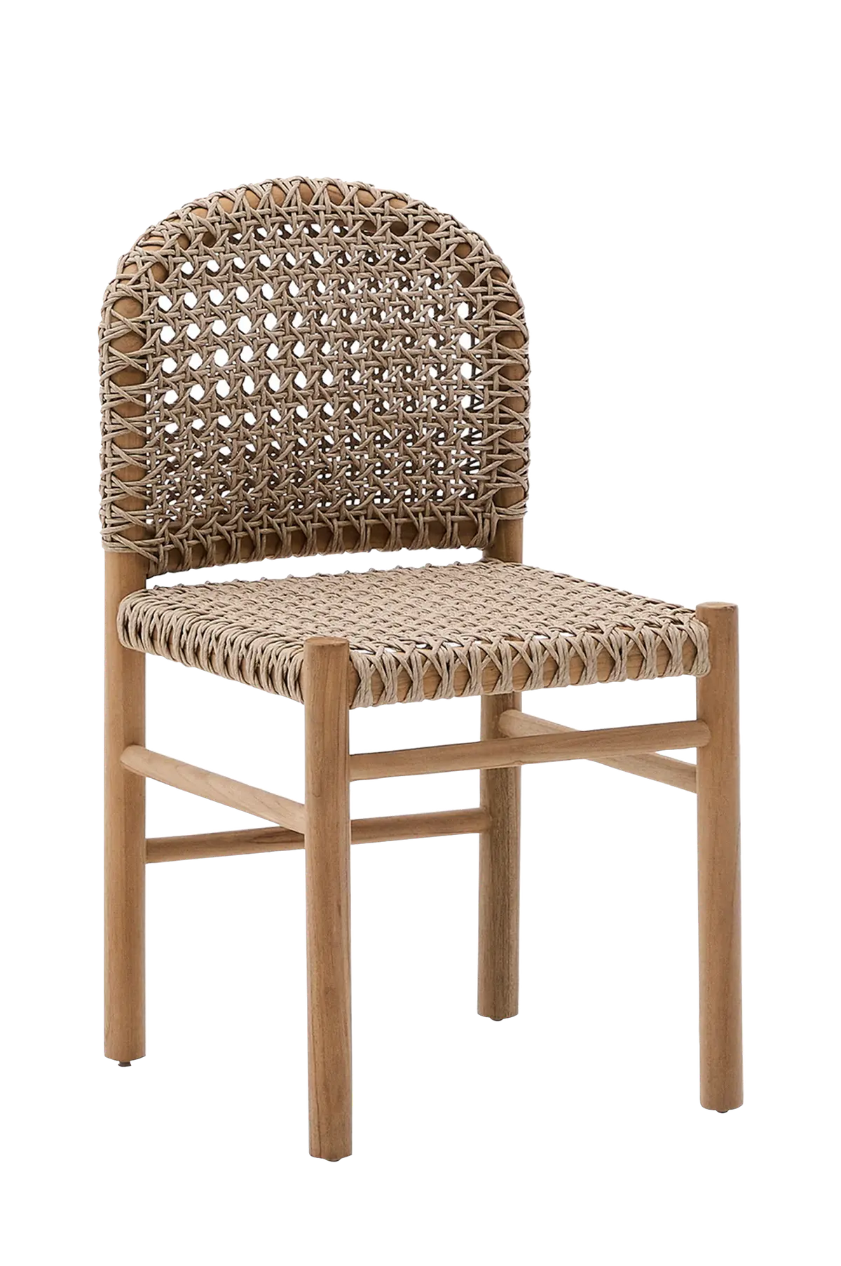 Utestol - tavira 2-pakning Naturlig, Beige