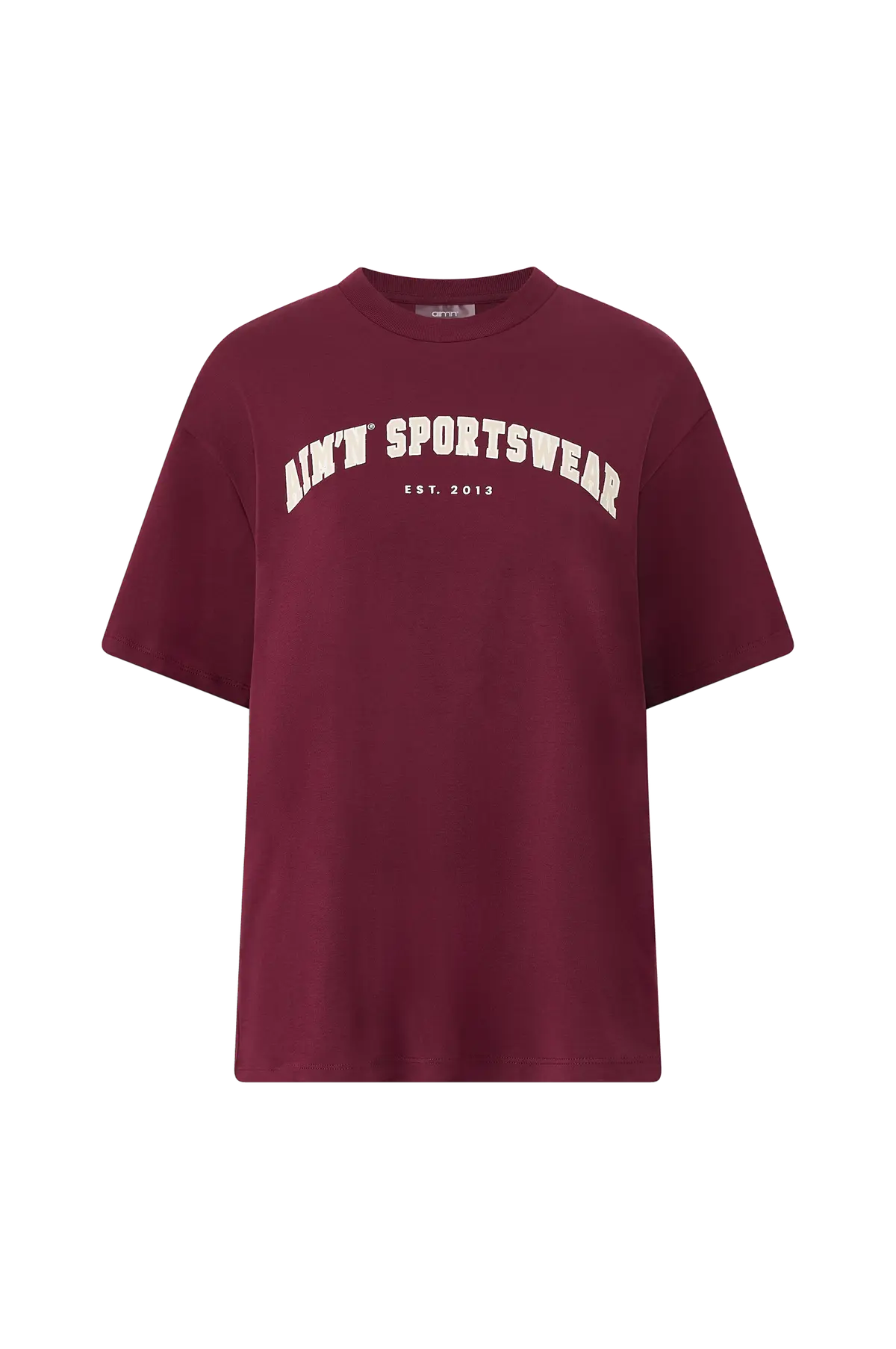T-skjorte Varsity Boyfriend T-shirt Merlot
