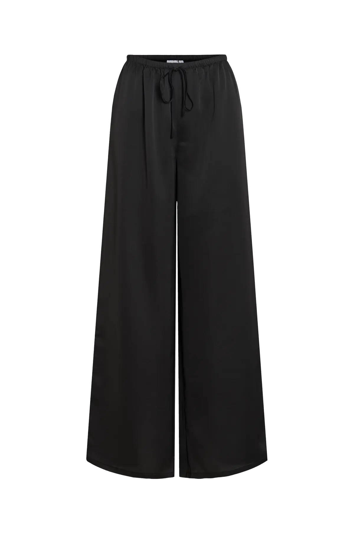Bukser viEllette HW Wide String Black
