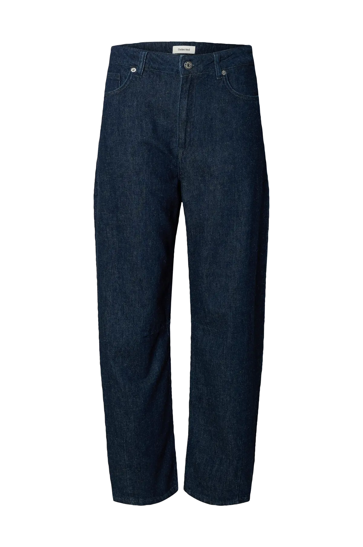 Jeans Slfloose Barrel Hanny Mw Jeans Dark blue denim