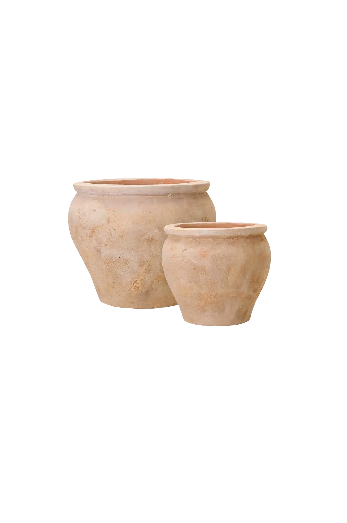 Utendørs gryte Quinn 2-pk Antique Terracotta