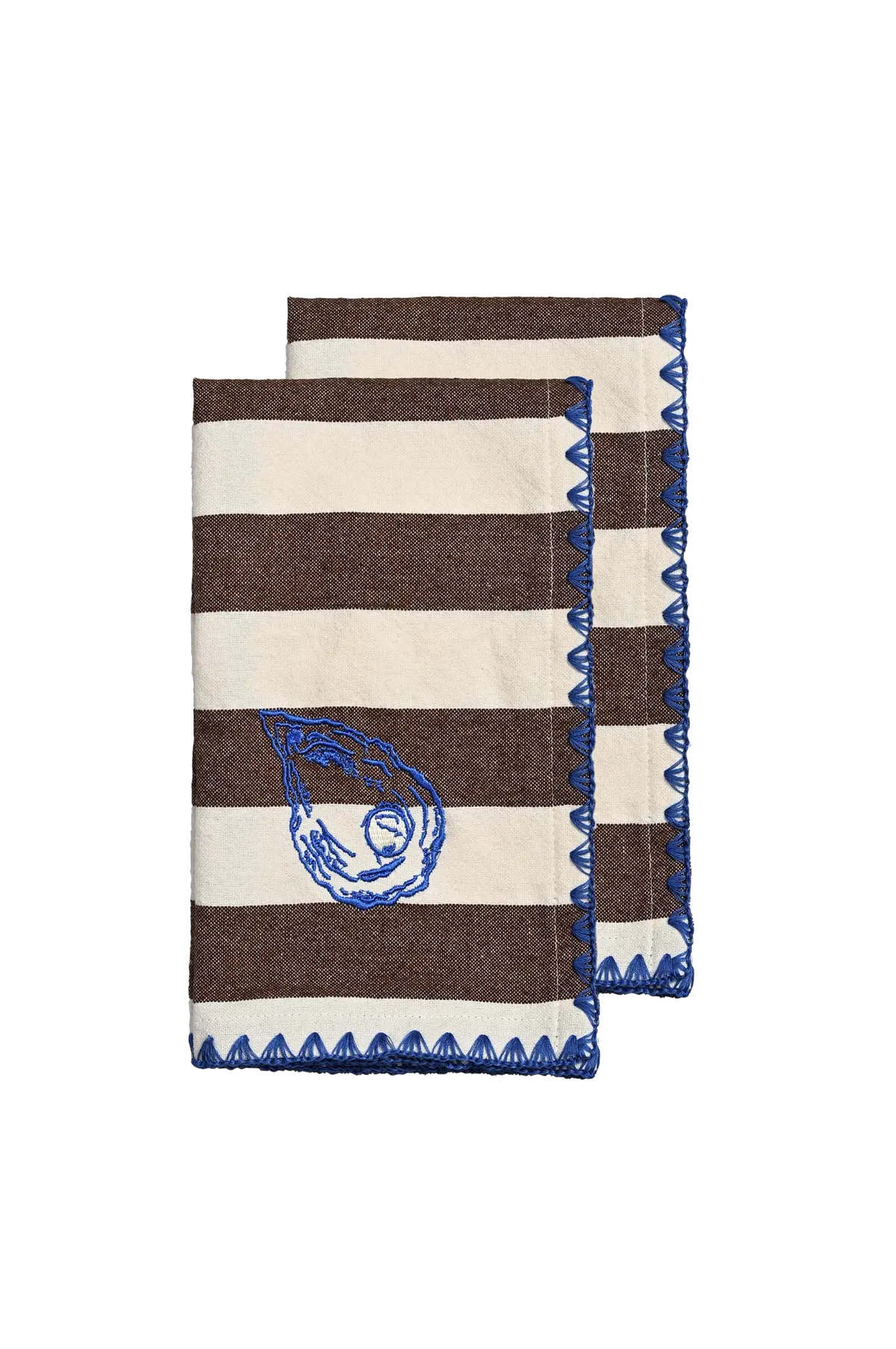 Serviett Bubba Oyster 2stk/sett Brun