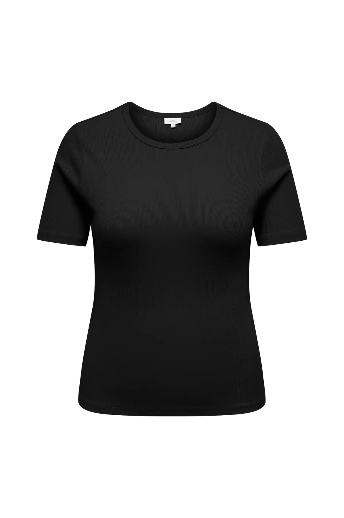 Topp Carval S/S O-Neck Top Jrs Black