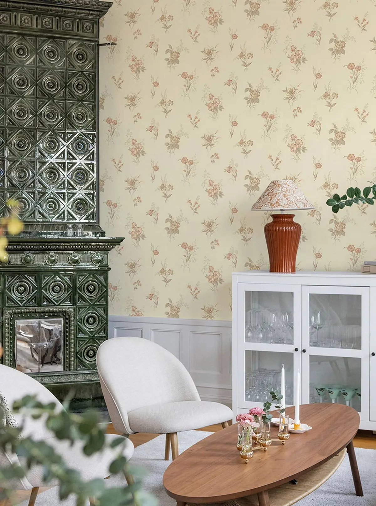 Tapet Amalia Beige/Vanilj