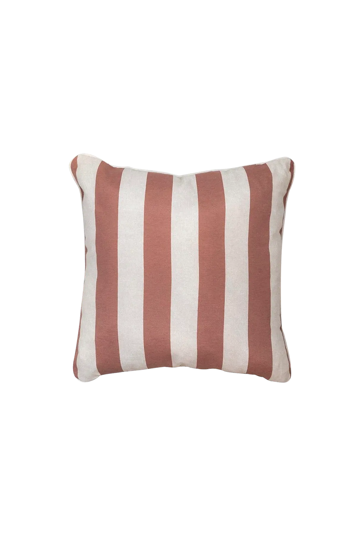 50x50 cm Decorative Cushion Mocca randig