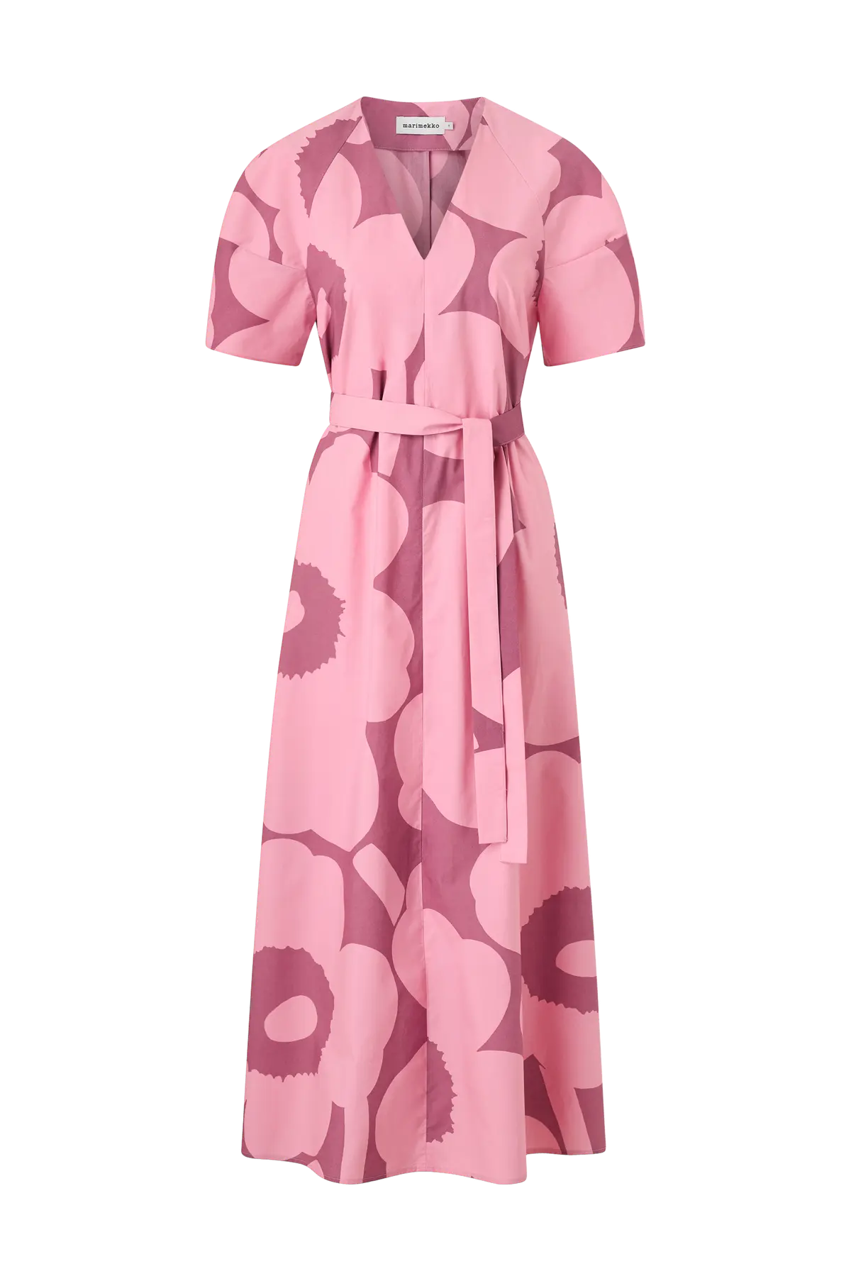 Kjole Taivut Unikko Rose, Dark Rose