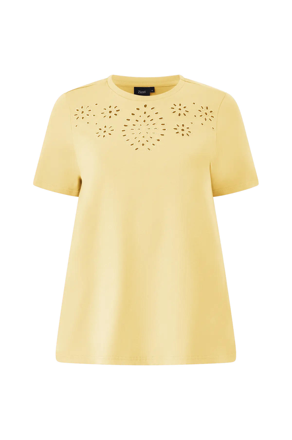 Topp Mmeghan, S/S, Straight Tee Golden haze