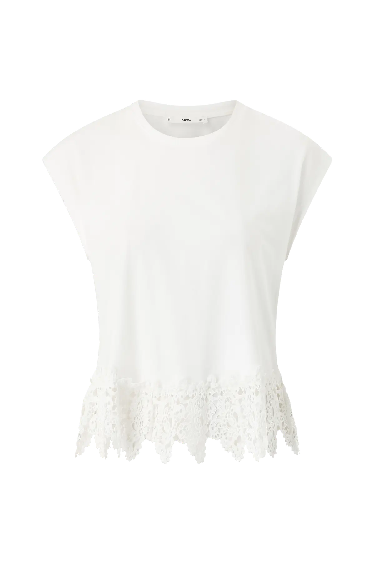 Topp Blonde White