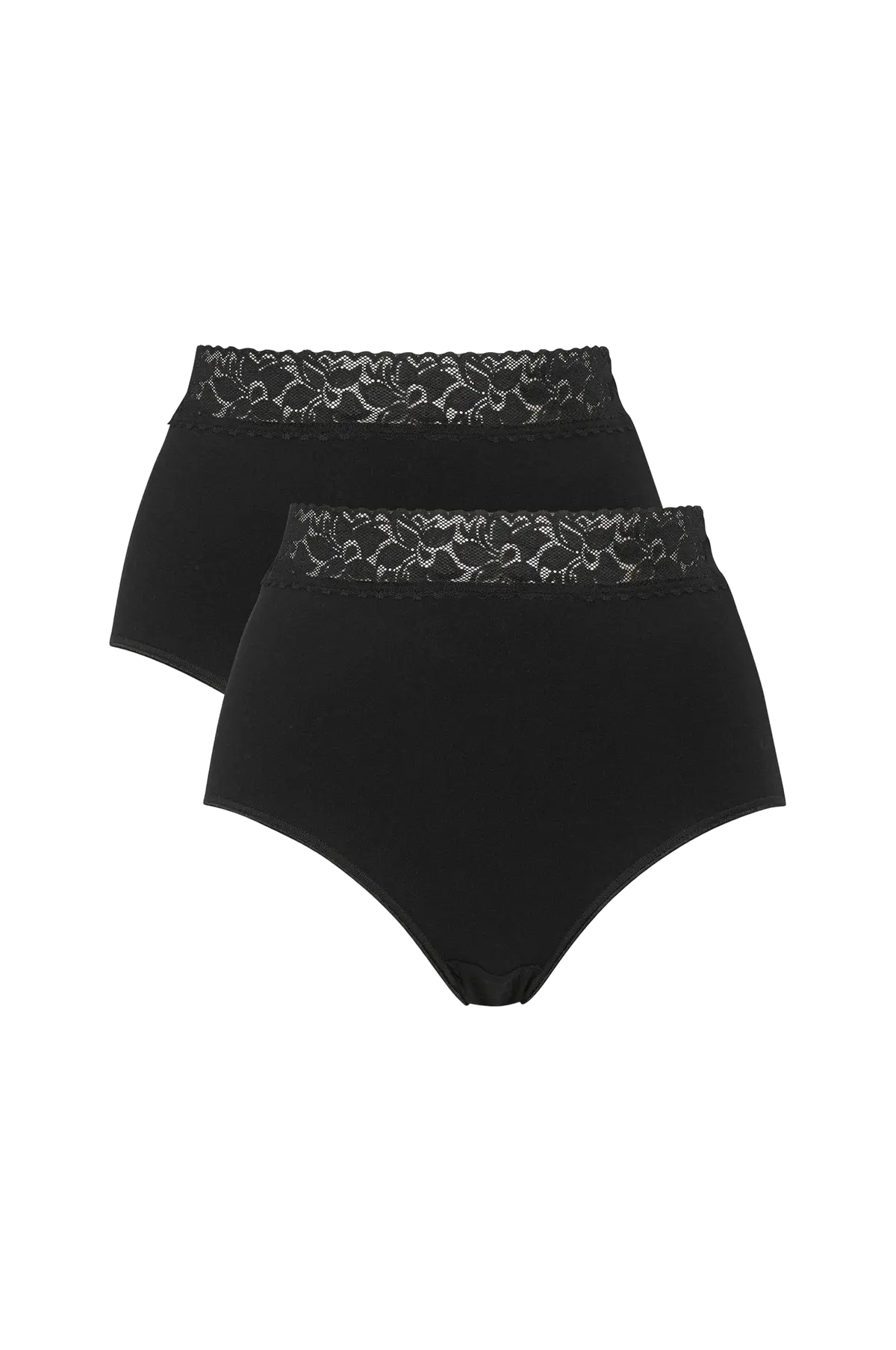Maxitruse Maxi Brief 2-pakning Black
