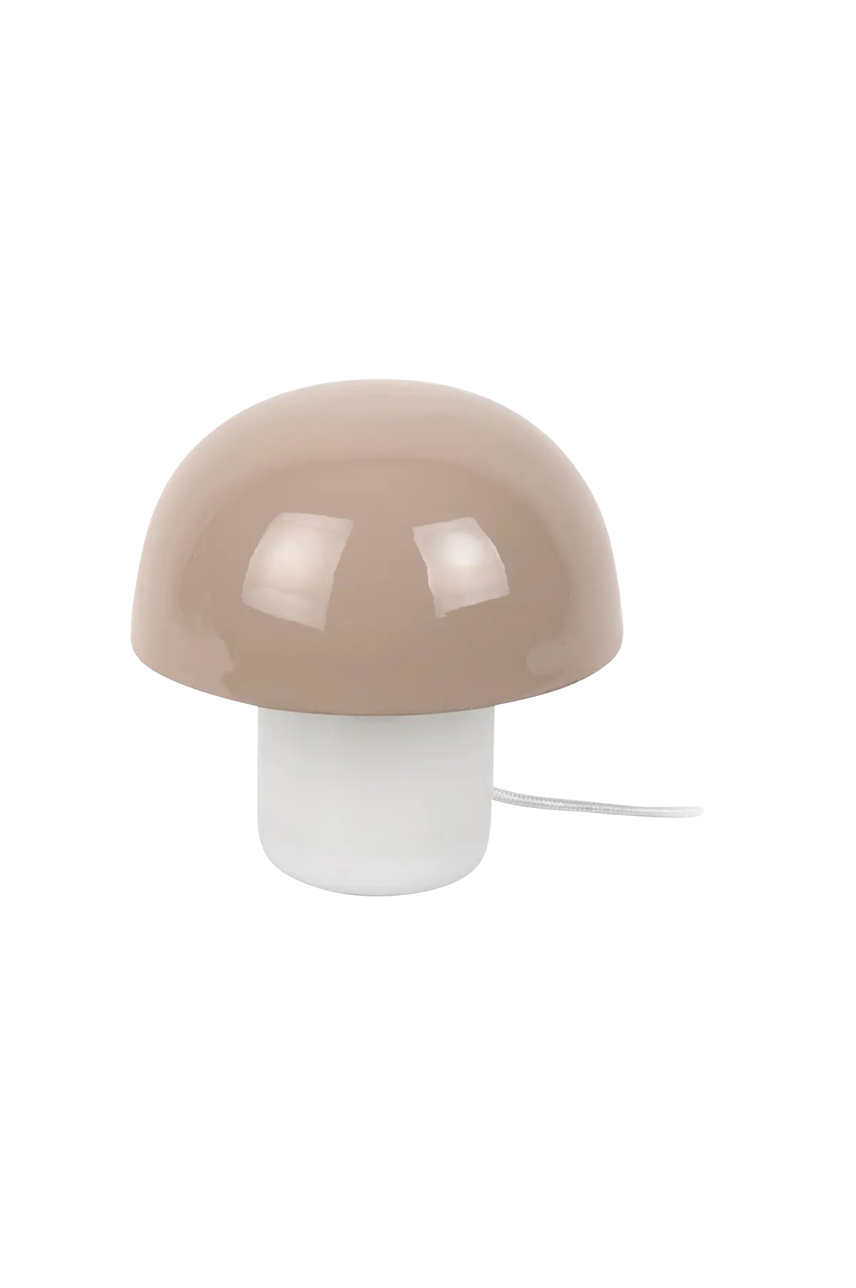 Bordlampe Nuevo Mini Mushroom Leirgrå