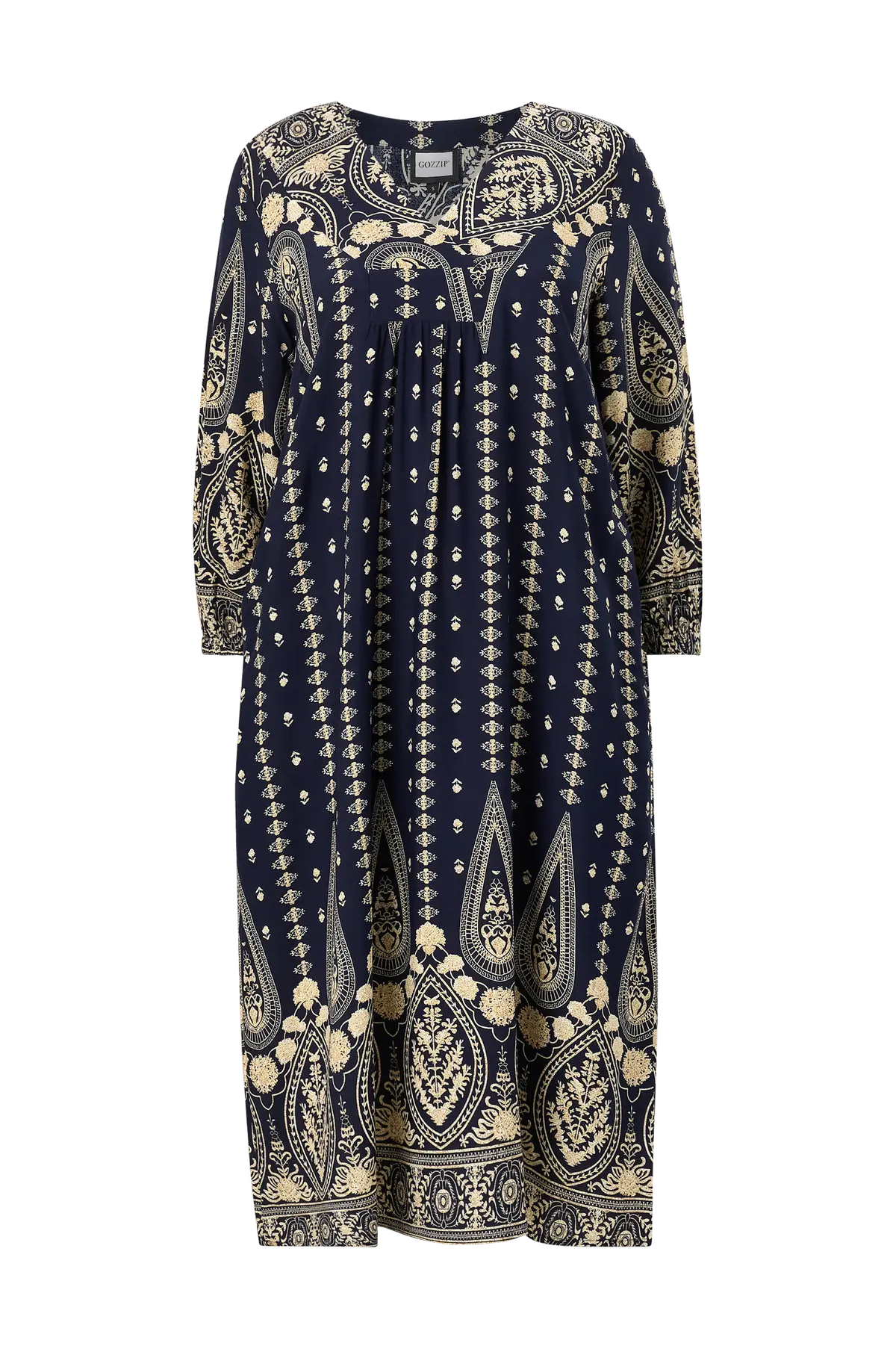 Kjole gElse Blue board print