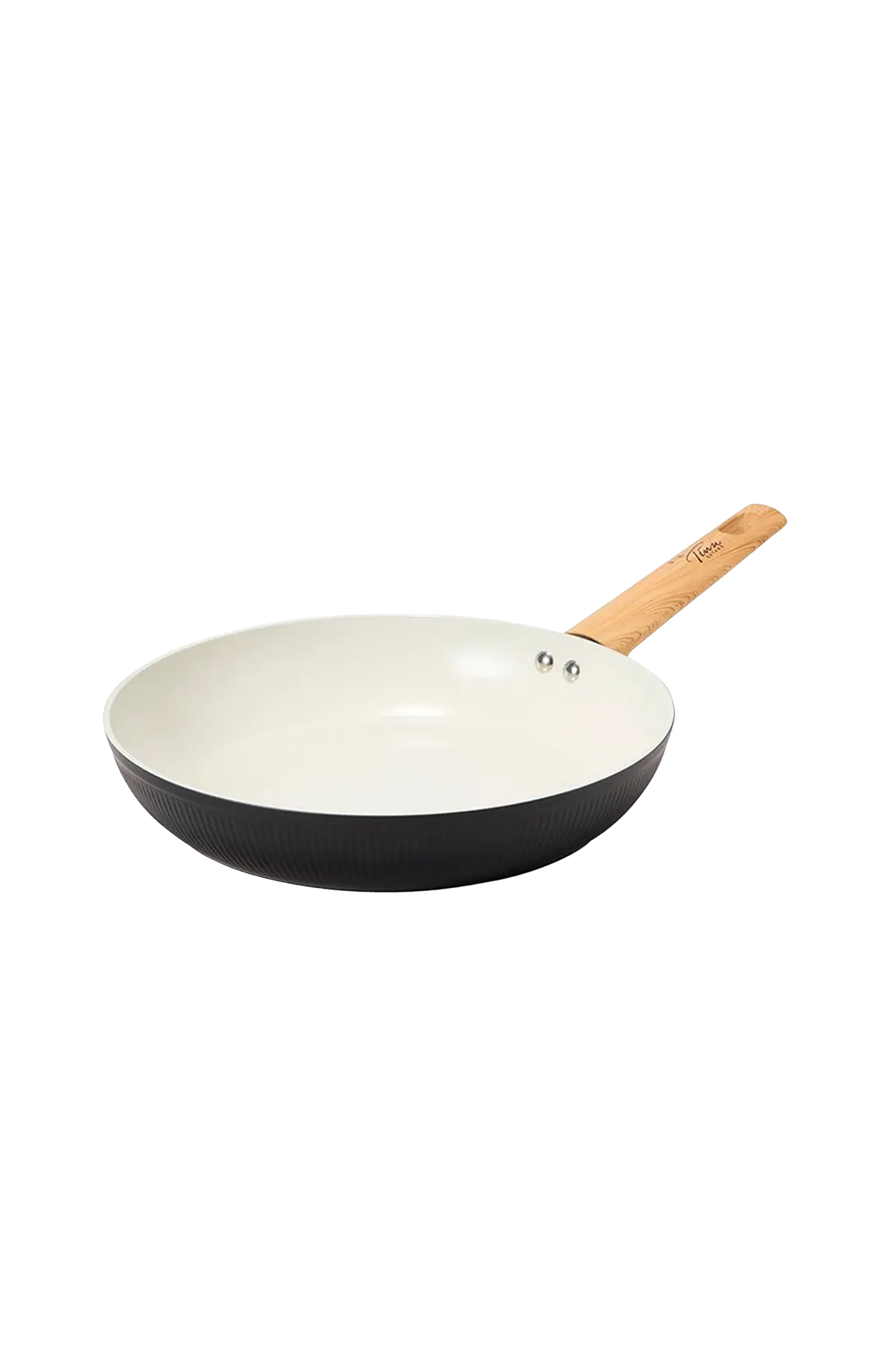 Stekepanne i aluminium med keramisk belegg 28 cm Hvit