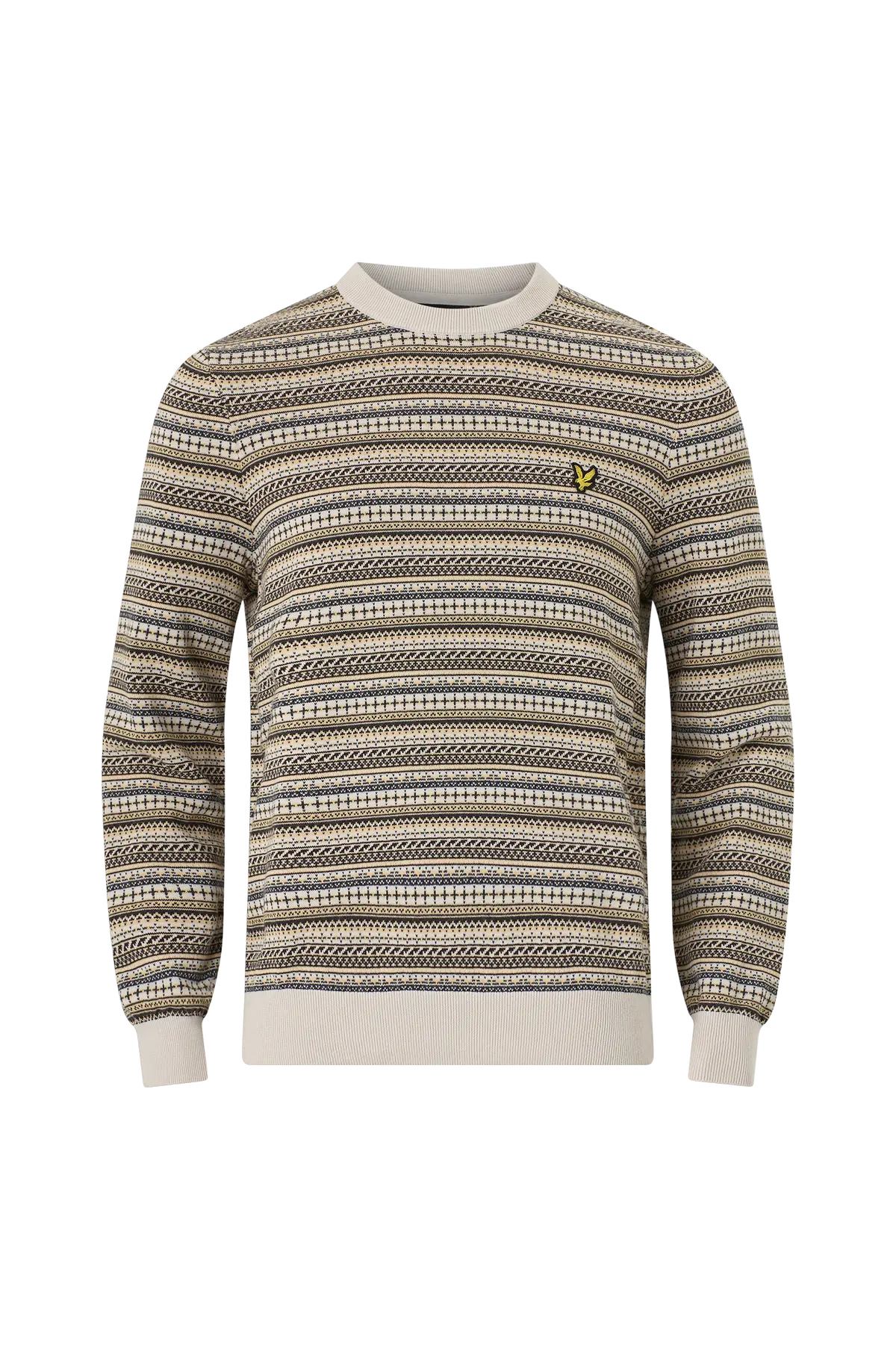 Genser Fairisle Crew Neck Jumper W870cove