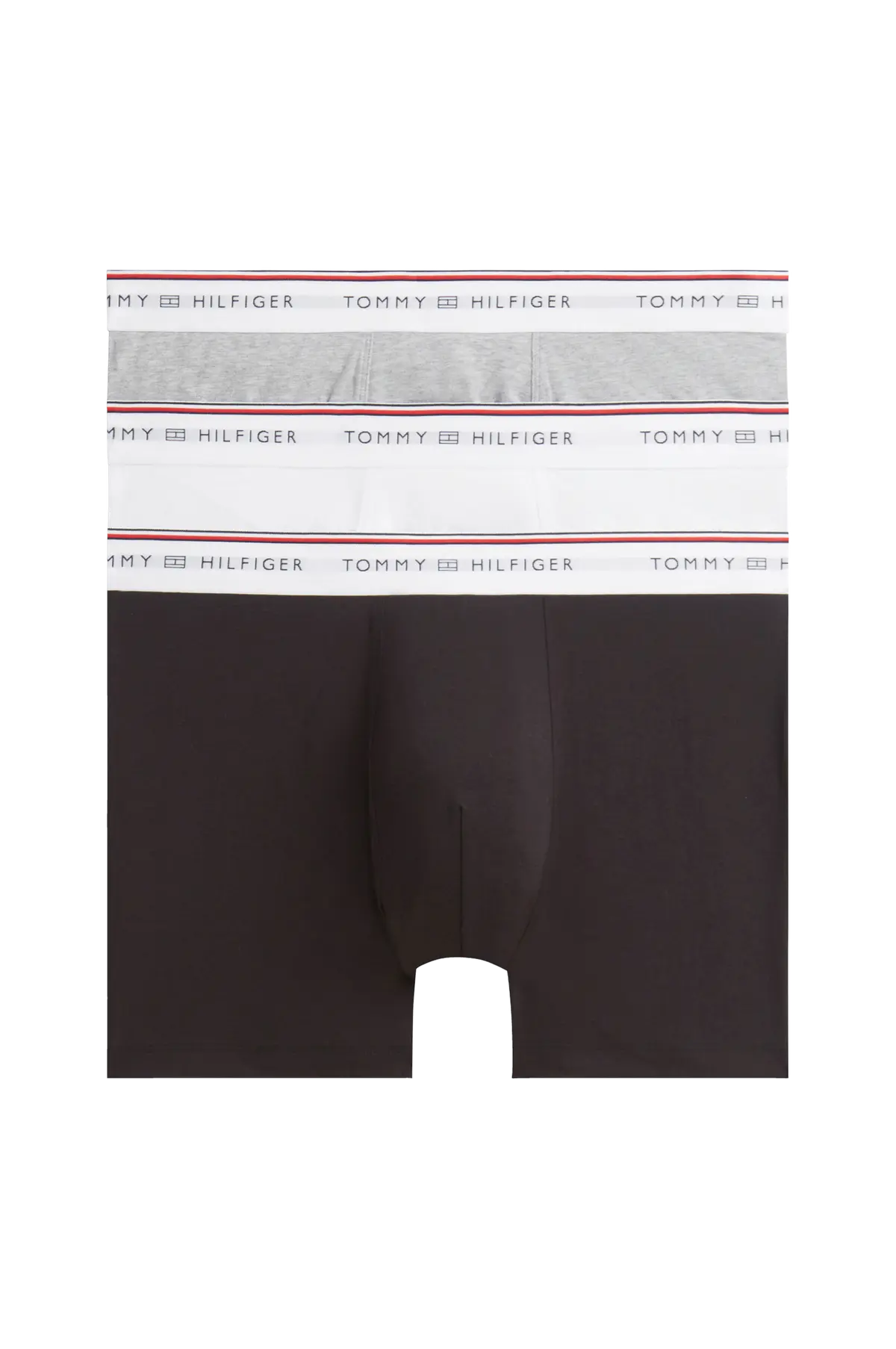 Boksershorts Boxer Brief 3-pakning White/light grey heather/black