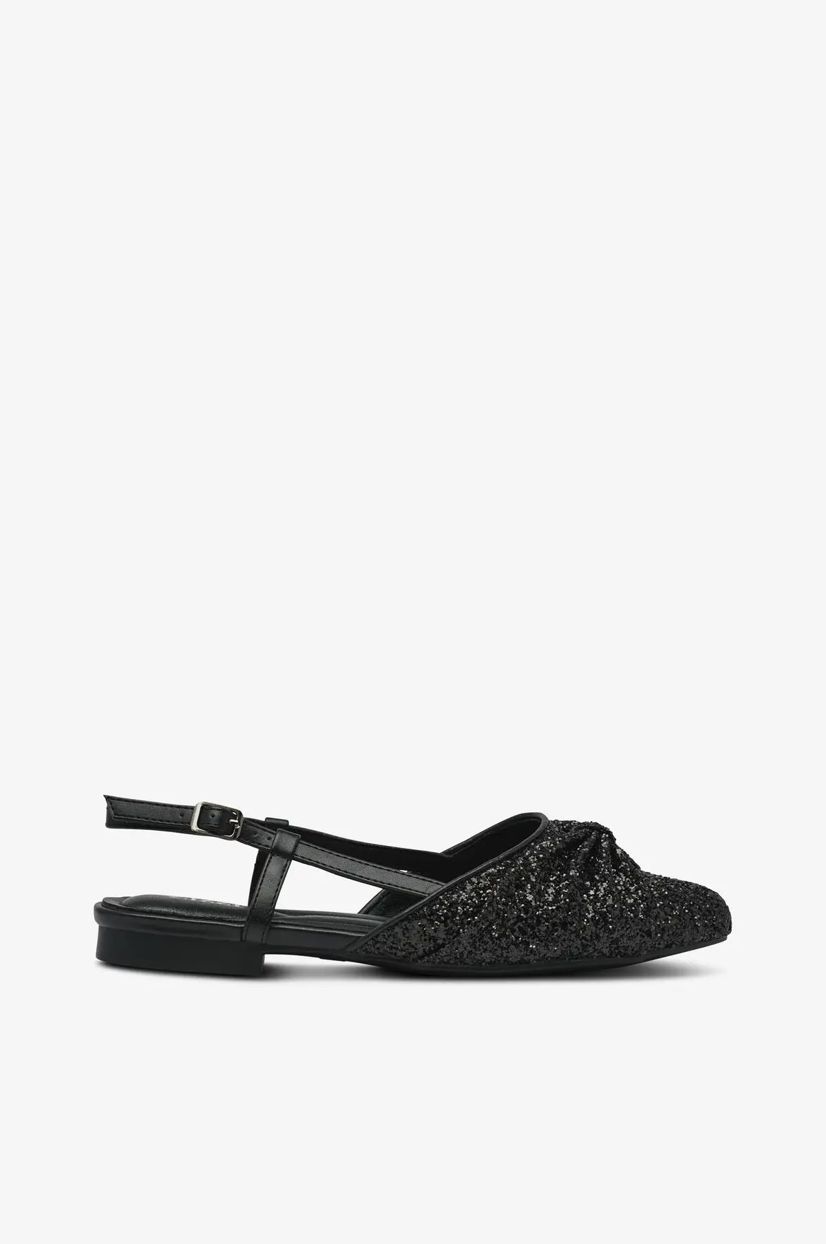 Slingbackser fJessica, Glimmer Slingback M Black glimmer