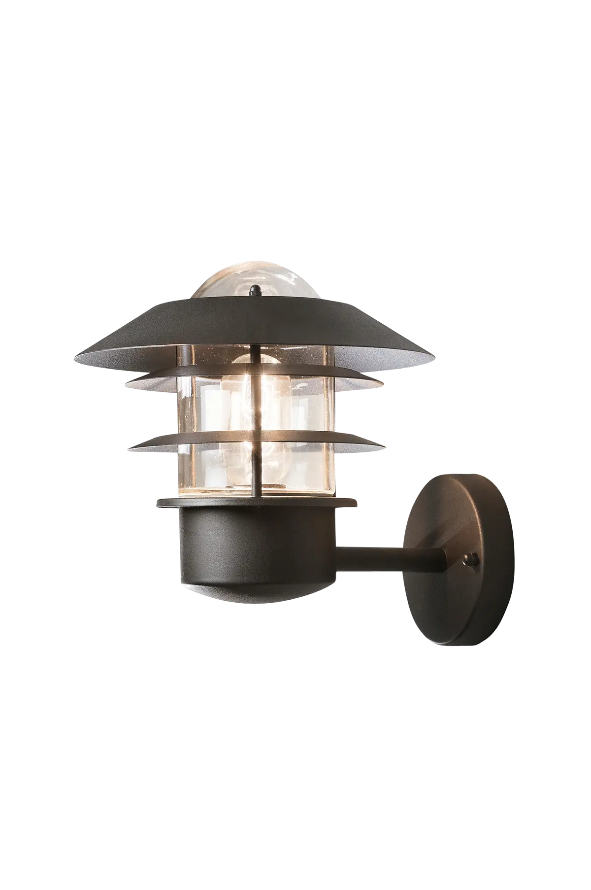 Vegglampe Modena Up E27 Svart