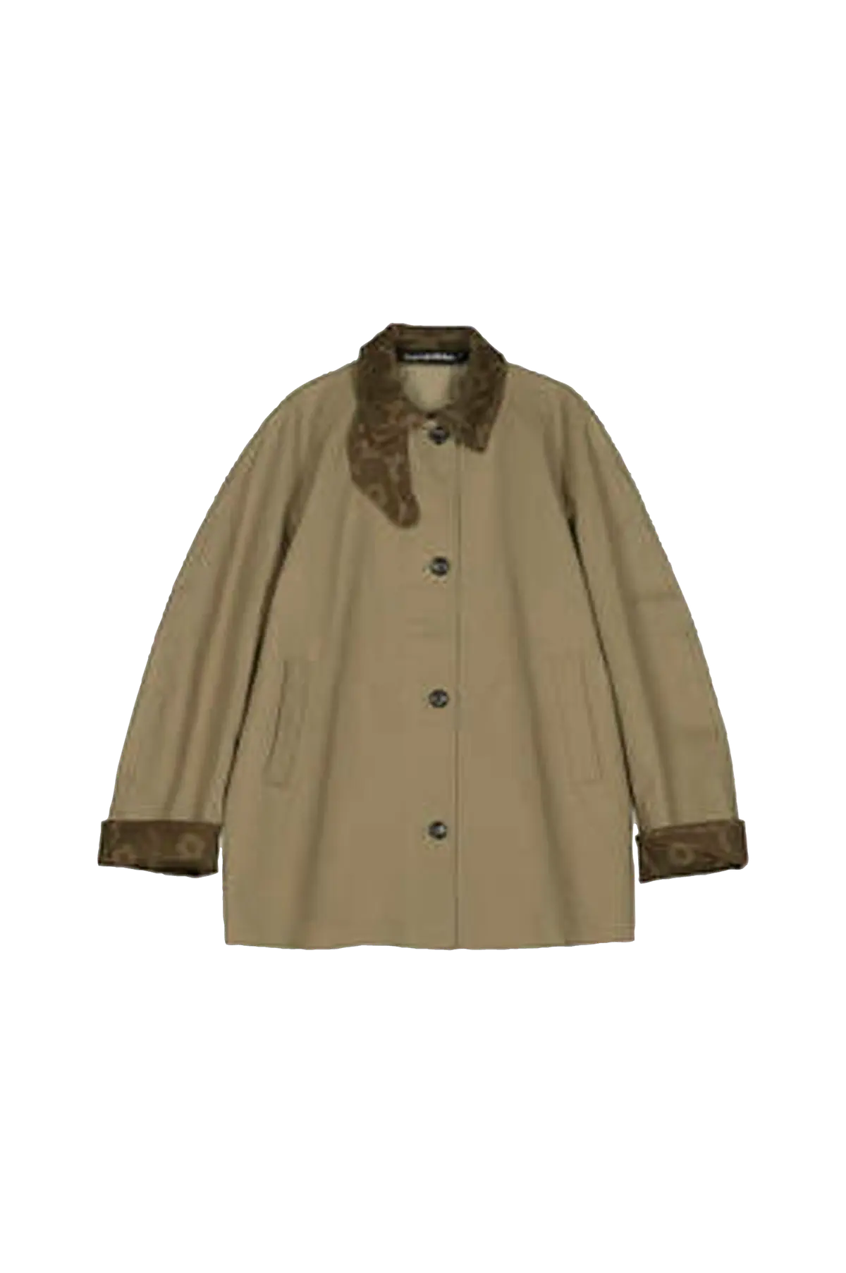 Frakk Essee Solid Brown, Brown