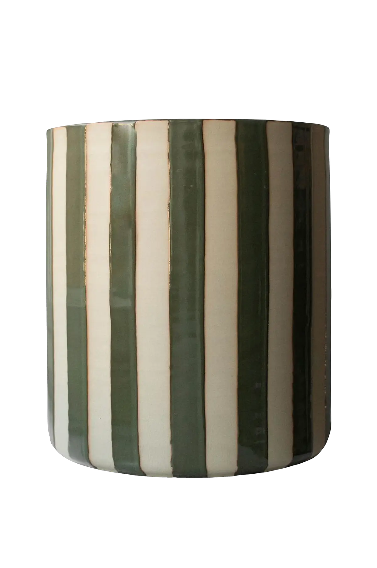 Line Stor gryte STRIPE GREEN