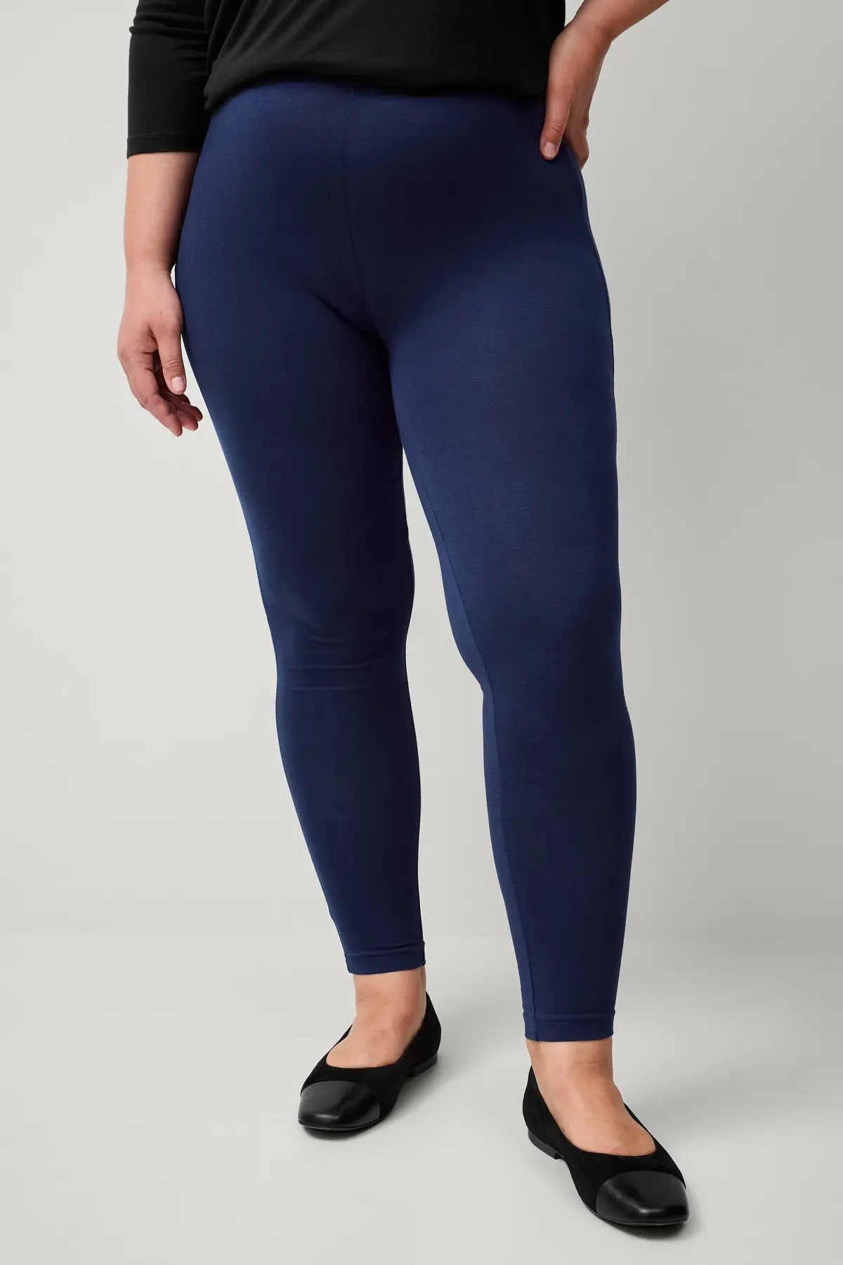 Leggings med høy midje Marineblå