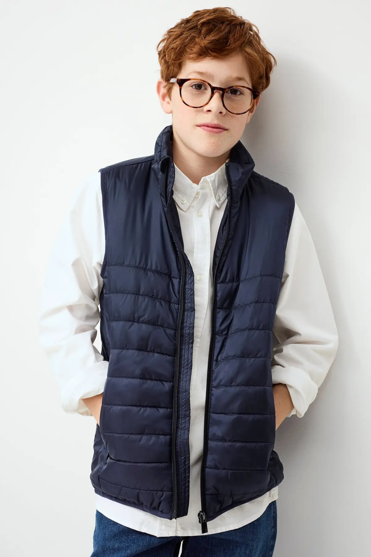 Vest Morgan Dunkelblau