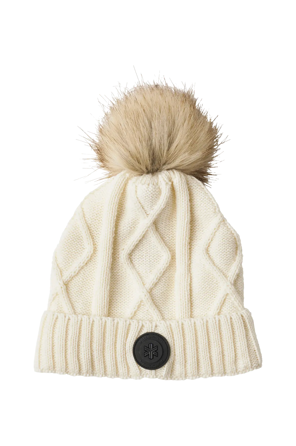 Lue Kids Beanie Matt hvit hvit