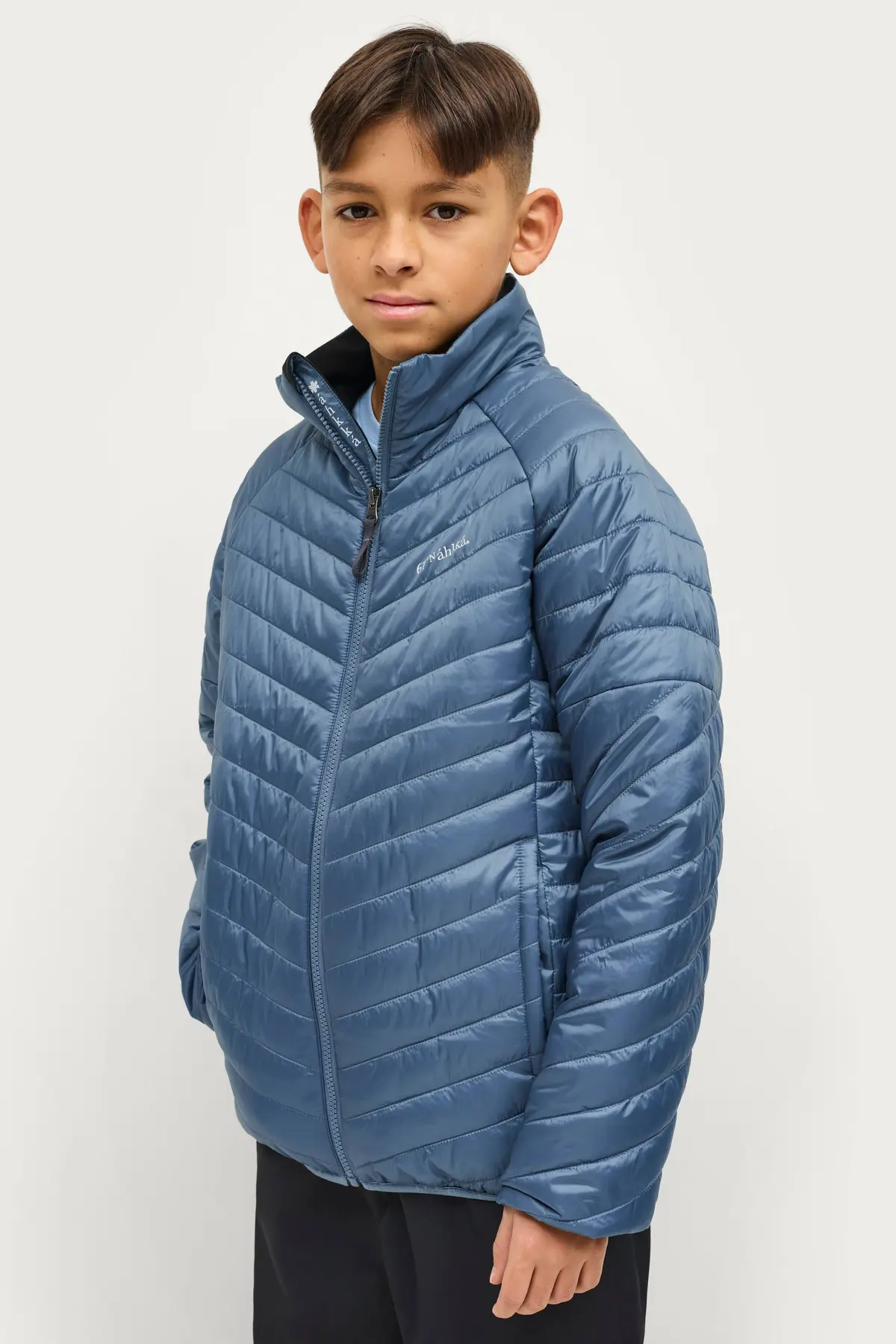 Lettvektsjakke Liner Jacket Kids Grey/blue