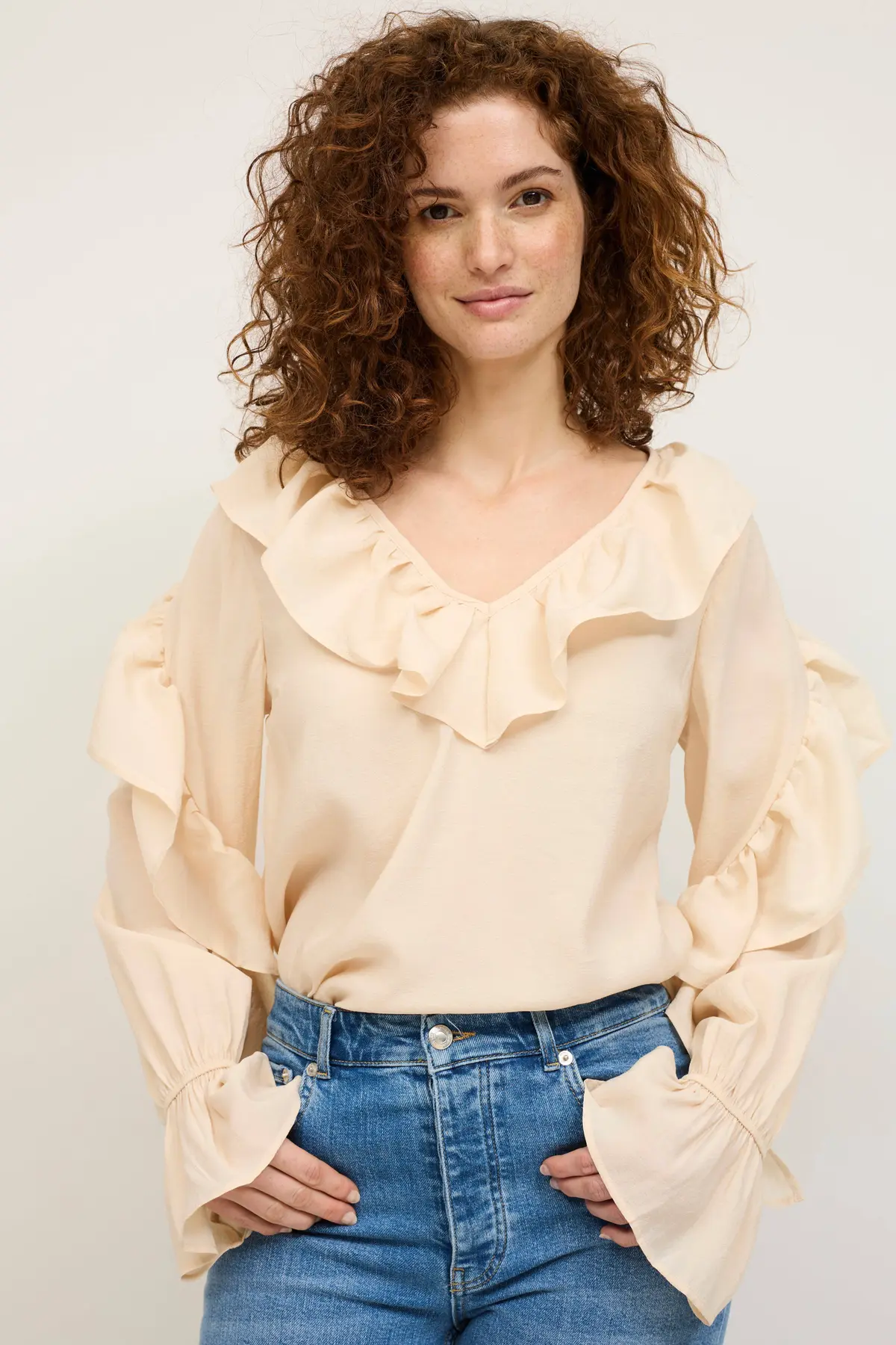 Bluse Mina Off white