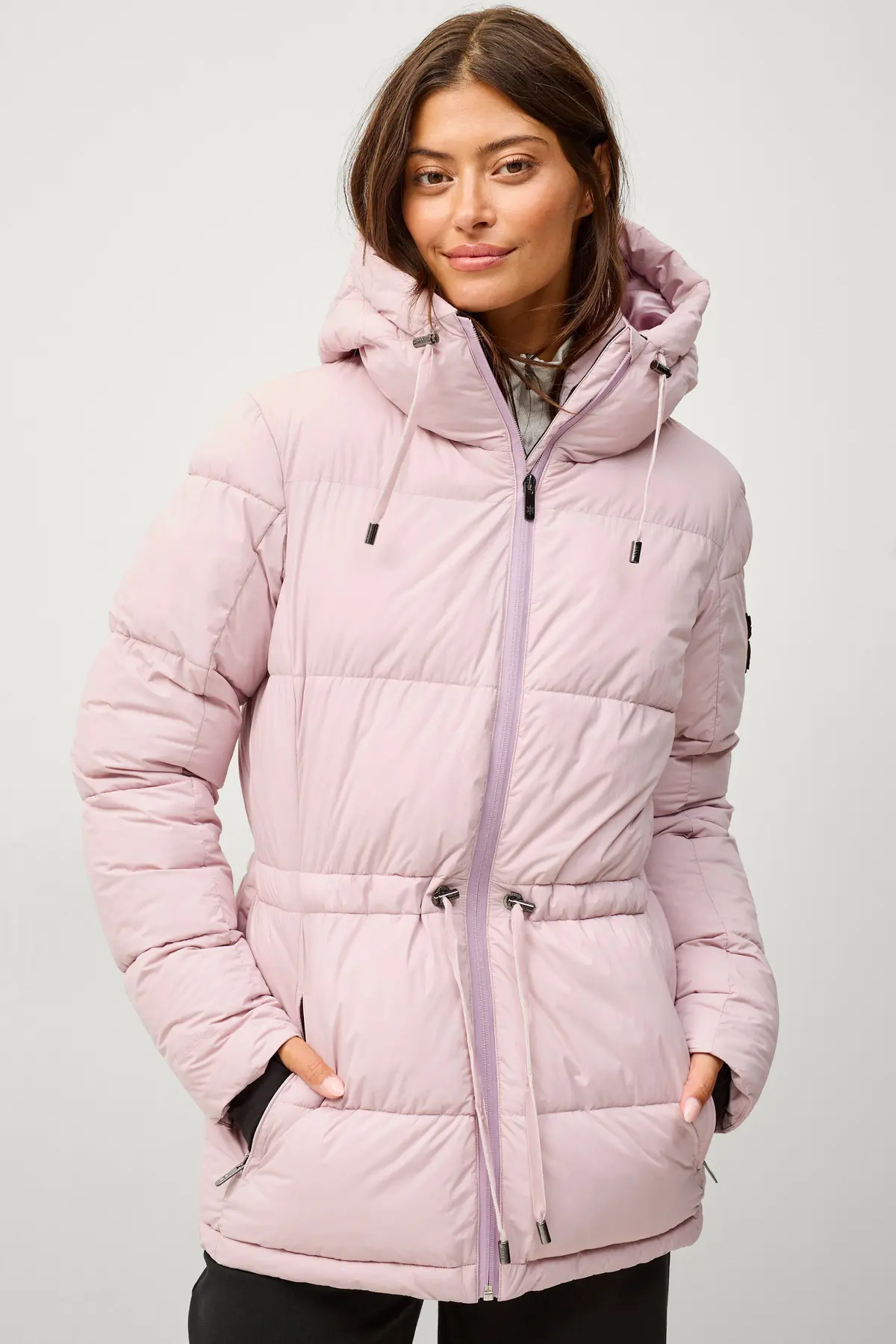 Jakke Gold Warm Jacket Matte Mild rosa