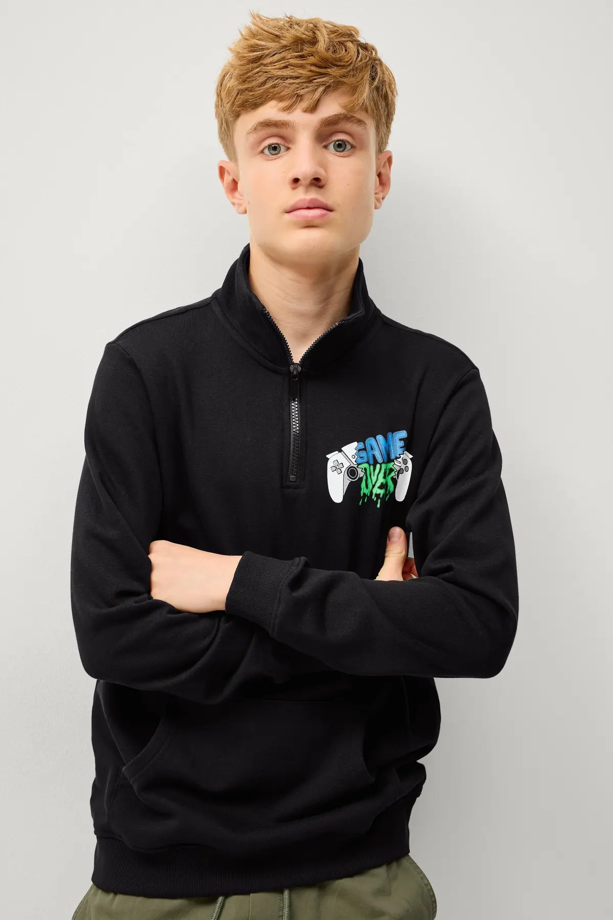 Collegegenser Todd Svart