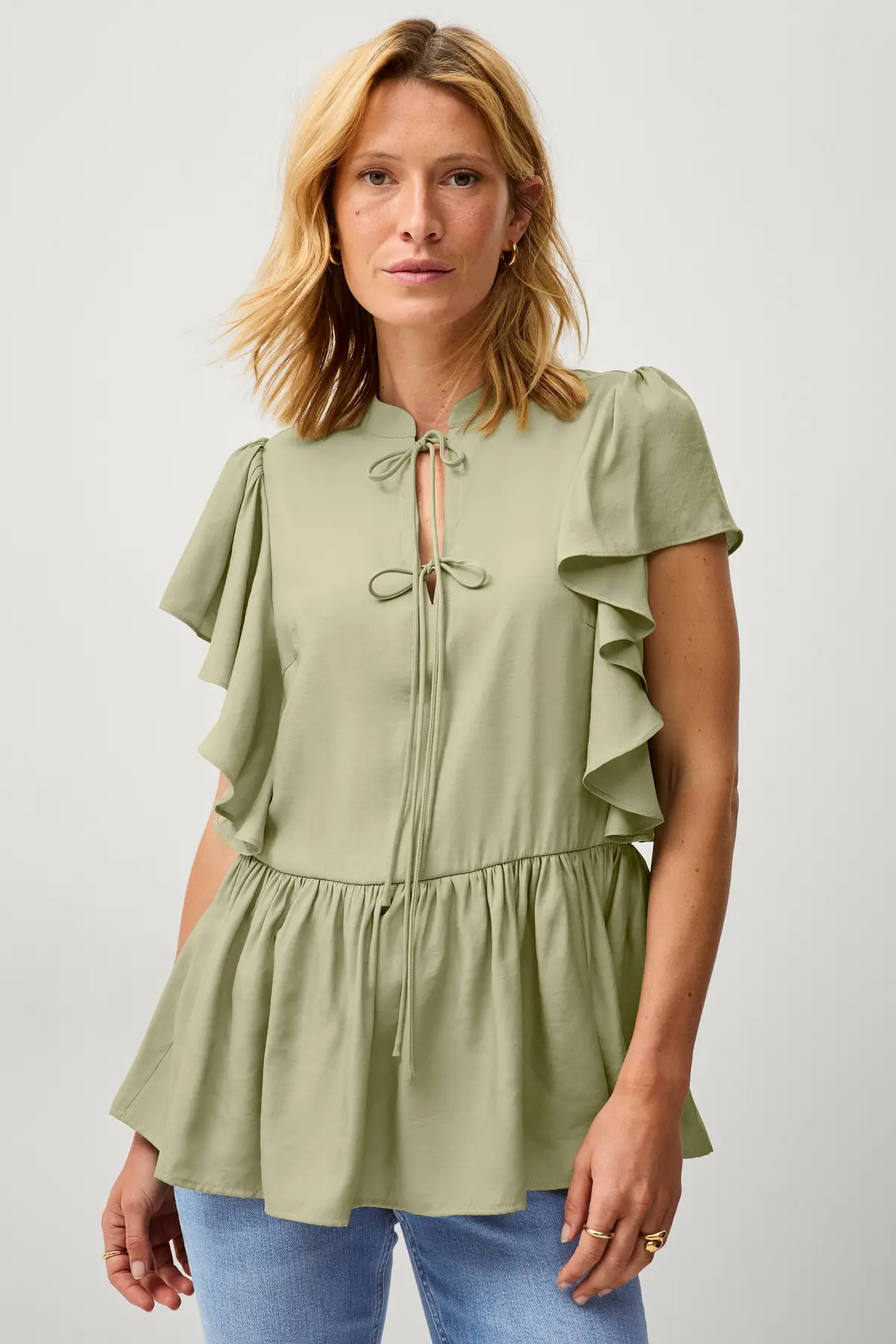 Bluse Bella Grønn