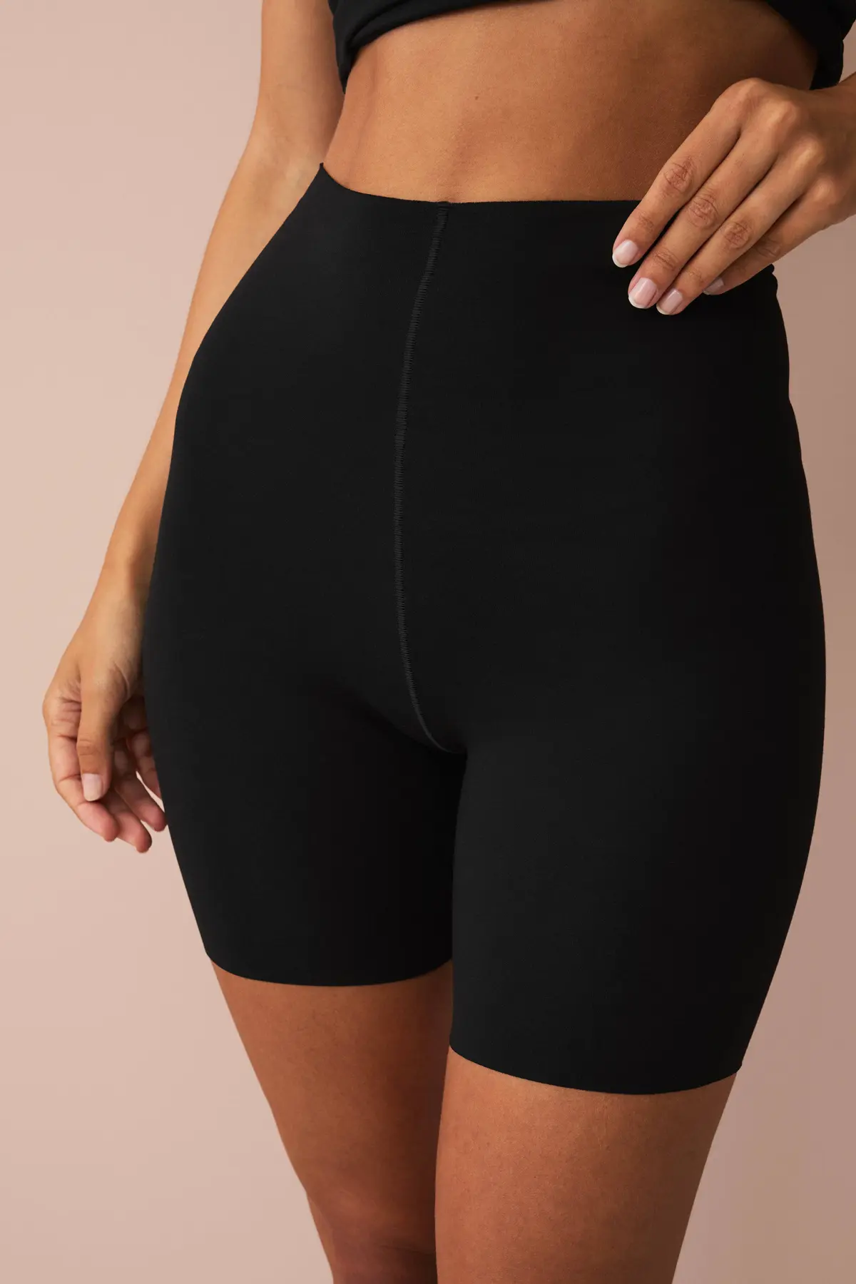 Formende shorts - light support Svart