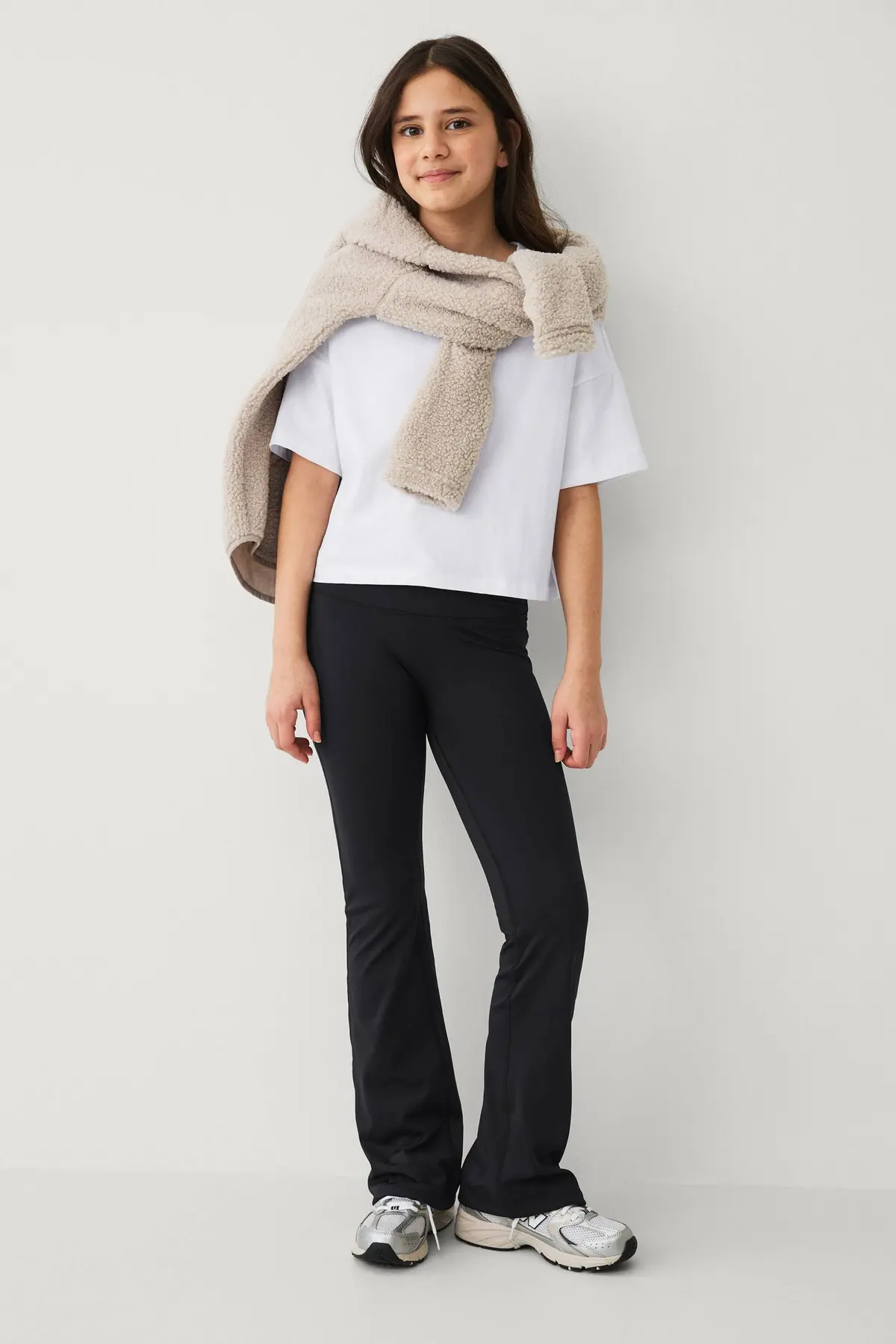 Treningstights Girl Tights Flare Core Svart