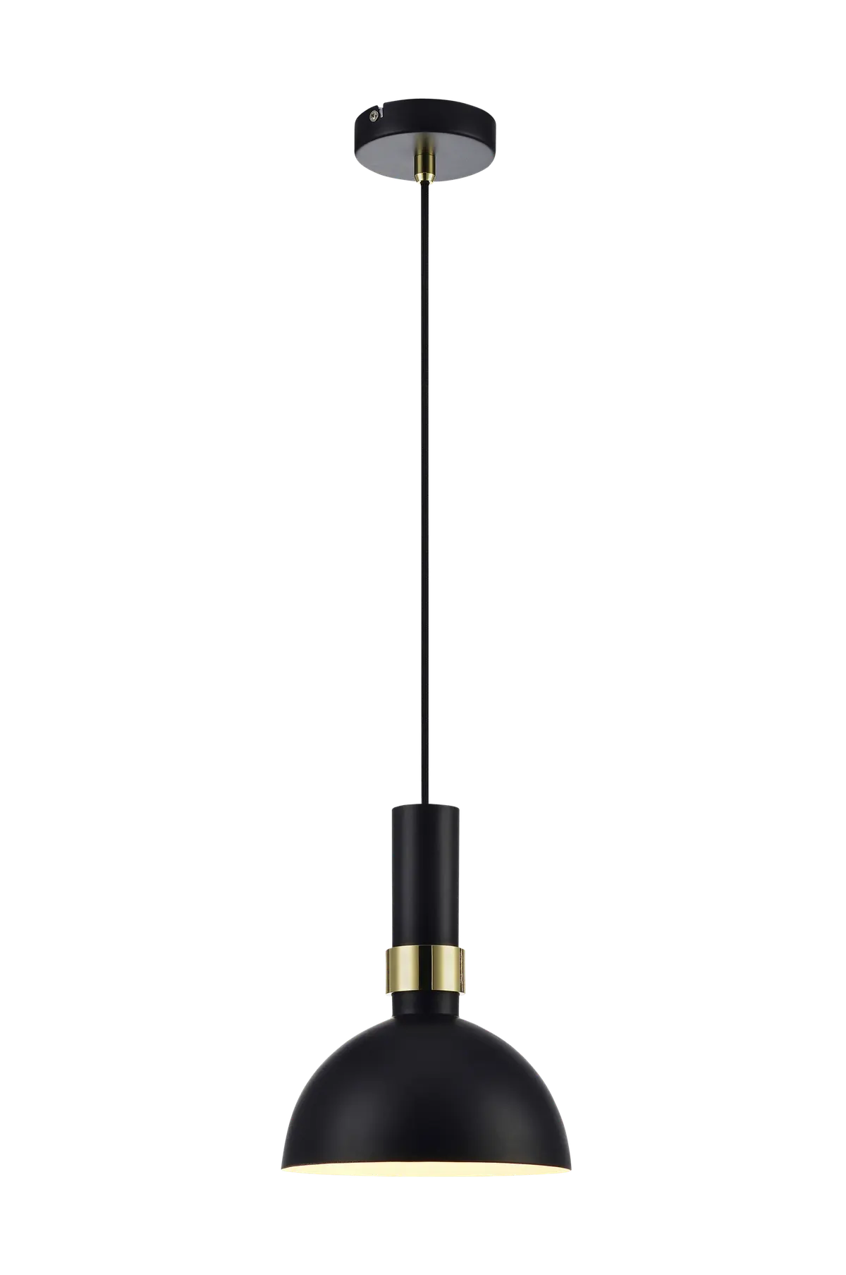 Taklampe Larry 1 lampe Black mdf / metall