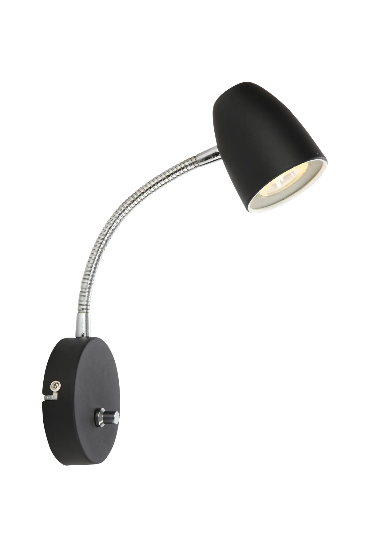 Vegglampe Sandnes Svart-krom