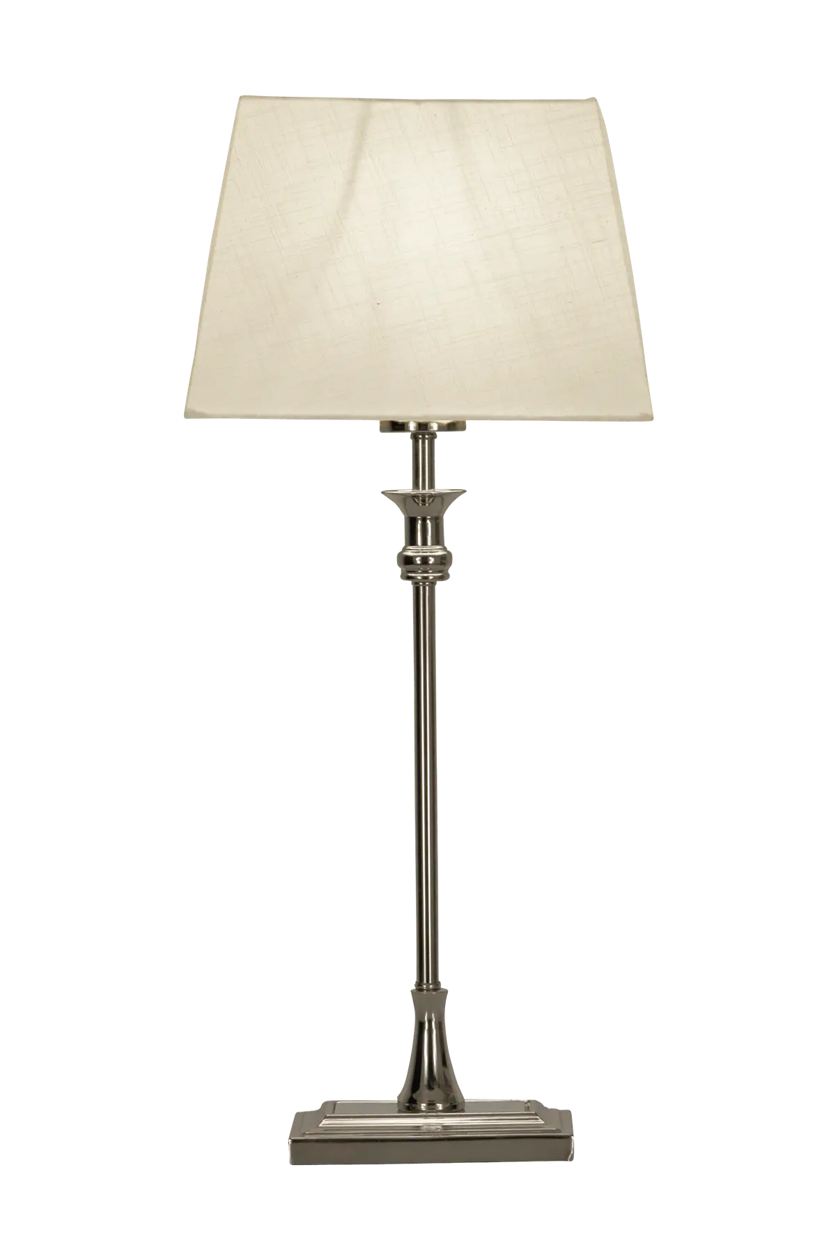 Bordlampe Anette Silver-vit