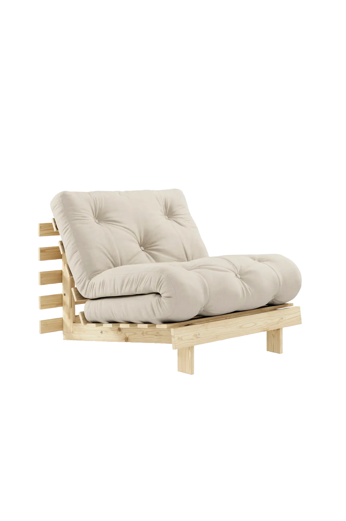 Loungestol Roots 90 Rå Base Beige